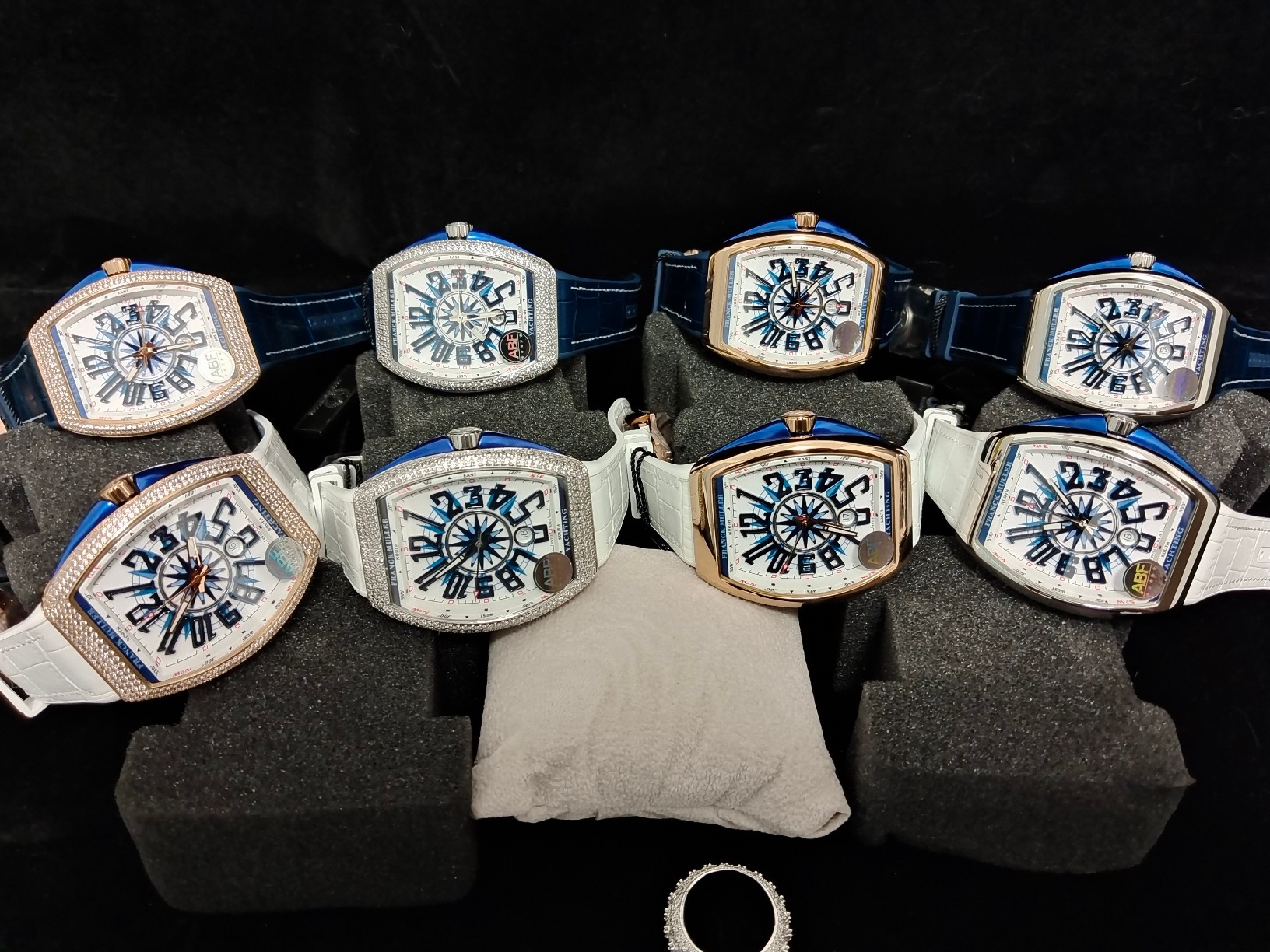 Franck Muller Vanguard Yachting V45 - Luxury Swiss Watch with Diamond Accents 2 a1749461946354 6420