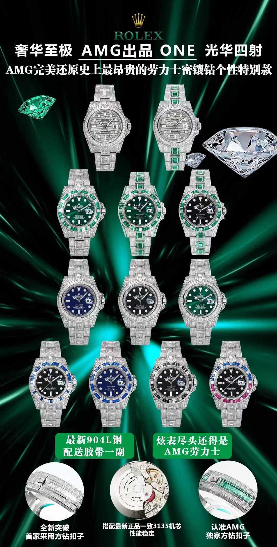Rolex Style Watches Watches Watches detail image 9 from source 765361