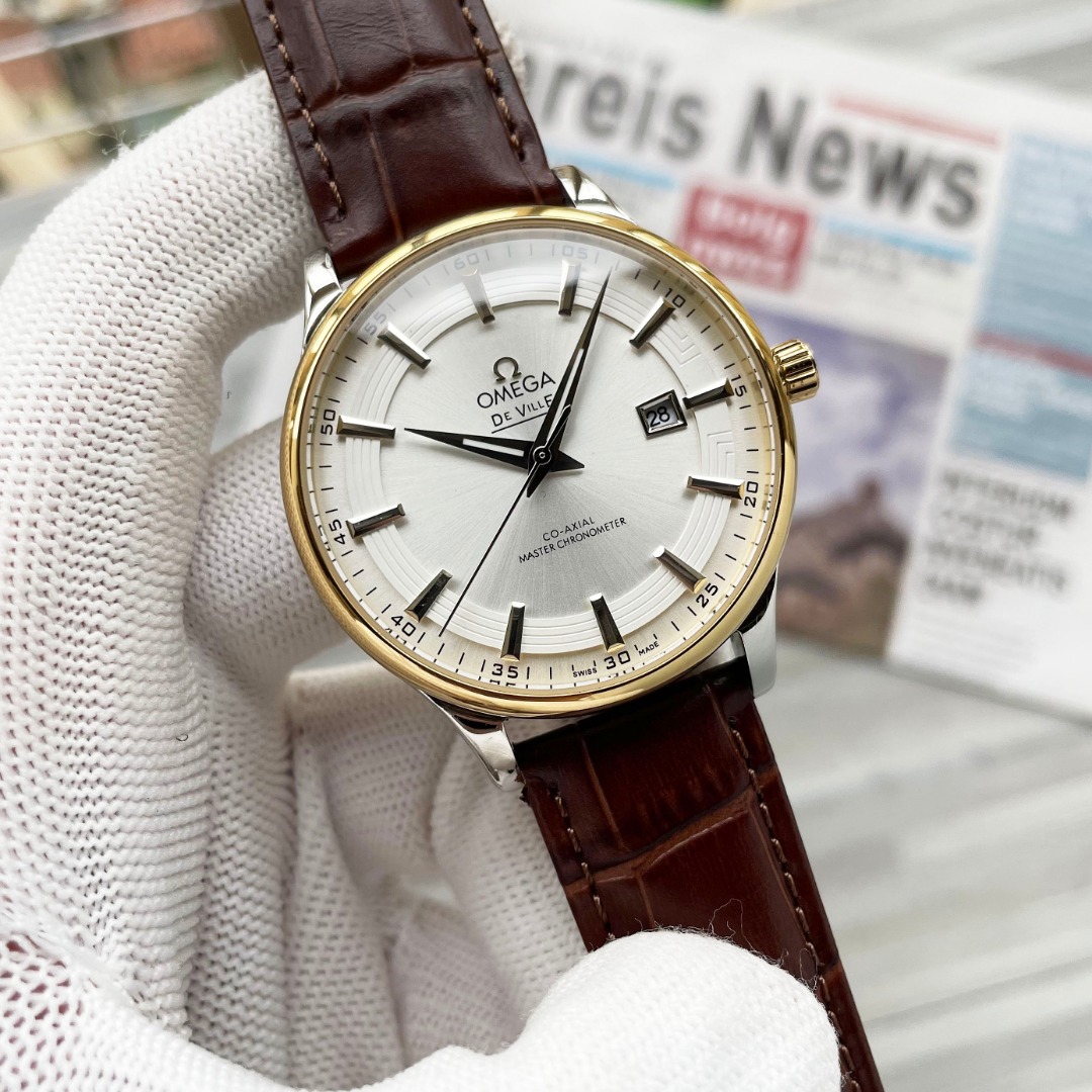 NO:879120,White, gold, steel band 20 Men's favorite three-hand watch [Latest] Omega's best design exclusive first release [Type] Fine men's watch [Strap] Genuine leather/316 strap [Movement] Fully automatic mechanical movement [Mirror] Mineral strengthened glass (higher definition) Elegant taste Vast atmosphere Ingenuity A treasure for the wrist Size diameter 41mm, thickness 12mm Hot sale on the market!  Welcome to reprint!  ,,cowhide19860909白,金,钢带20 男人挚爱三针腕表【最新】欧米加最佳设计独家首发【类型】精品男士腕表【表带】真牛皮/316表带【机芯】全自动机械机芯【镜面】矿物质强化玻璃（更高清） 品味高雅 浩瀚大气 匠心独运 腕间瑰宝 尺寸直径41mm厚12mm热卖上市！欢迎转载！,,cowhide,Watch