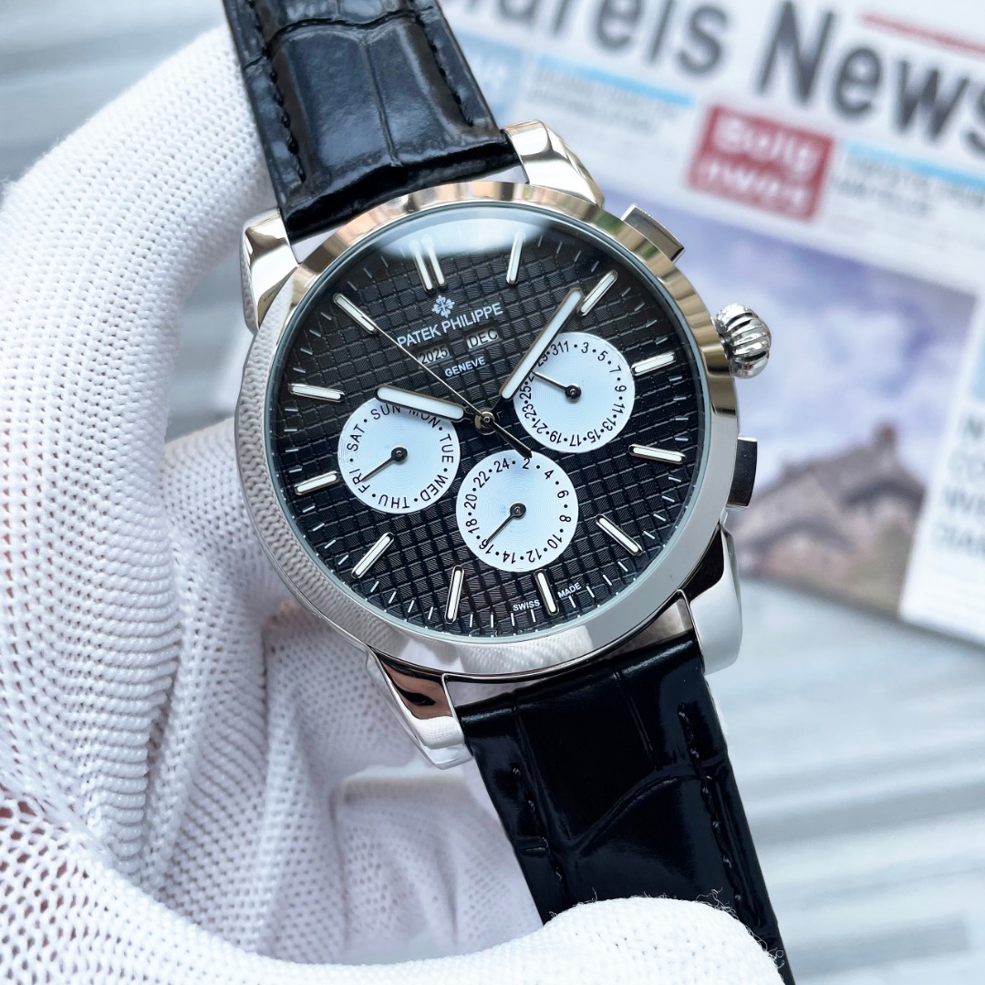 NO:943281,Unified, complex timepieces, luxurious and atmospheric, classic new products, shocking launch [Latest] Patek Philippe multi-functional boutique, large flywheel design [Type] boutique men's watch [strap] genuine cowhide strap [movement] high-end fully automatic mechanical movement [mirror] mineral strengthened glass (higher definition) elegant taste, vast and atmospheric, ingenuity, wrist treasure, size, diameter 42mm, thickness 12.5mm, hot sale!  Welcome to reprint!  ,,patek philippe,cowhide19860909统一 复杂时计 奢华大气 经典新品 震撼上市【最新】百达翡丽 多功能精品 大飞轮设计【类型】精品男士腕表【表带】真牛皮表带【机芯】高端全自动机械机芯【镜面】矿物质强化玻璃（更高清） 品味高雅 浩瀚大气 匠心独运 腕间瑰宝 尺寸直径42mm厚12.5mm热卖上市！欢迎转载！,,patek philippe,cowhide,Watch
