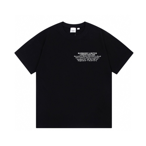 T-shirt Burberry Noir Logo Londres Angleterre, Edition Limitée 1 T-shirt Burberry Noir Logo Londres Angleterre, Edition Limitée