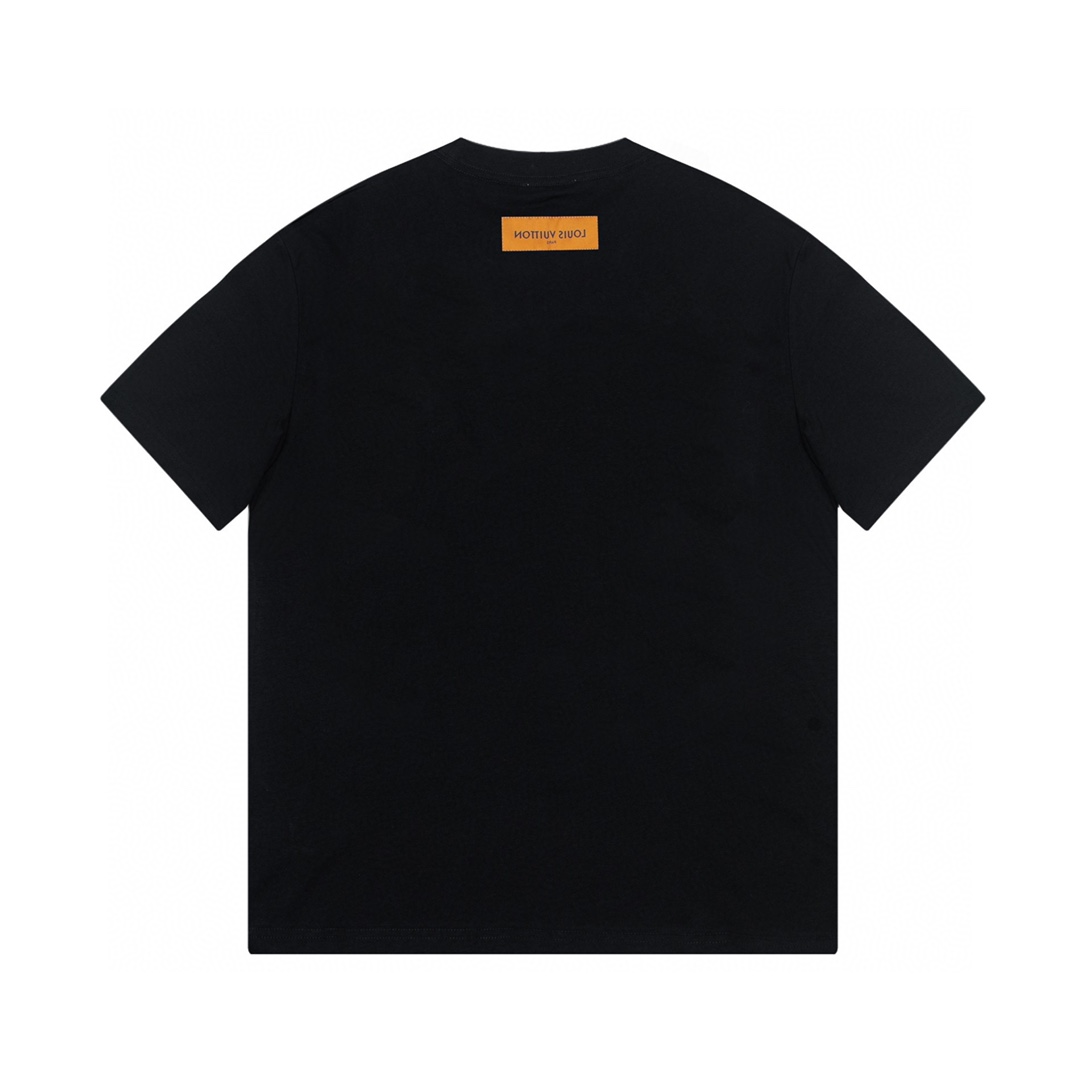 Louis Vuitton Summer Short Sleeve T-Shirt with Unique Logo - Unisex 3 i1719567823 4799 0