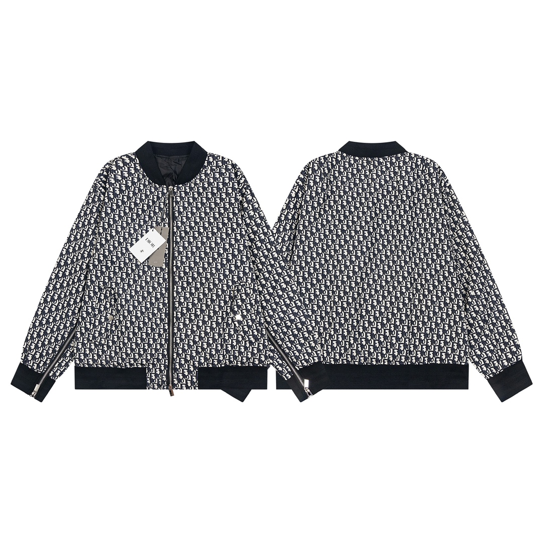 La nueva serie de principios de primavera 2024ss de Dior: la clásica chaqueta con estampado integral del elemento de pr…