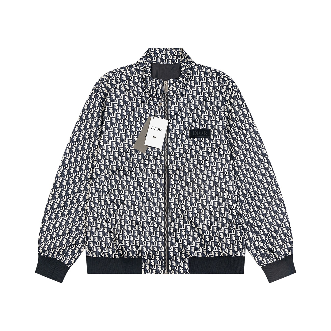 Dior / Dior 2024ss principios de otoño nueva serie clásica heredada OBL elemento de presbicia chaqueta estampada en tod…