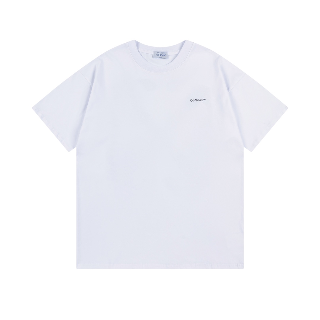 Off-White Printed Crew Neck T-Shirt | OW Graphic Tee | Streetwear Fashion 2 i1735219632 5178 1