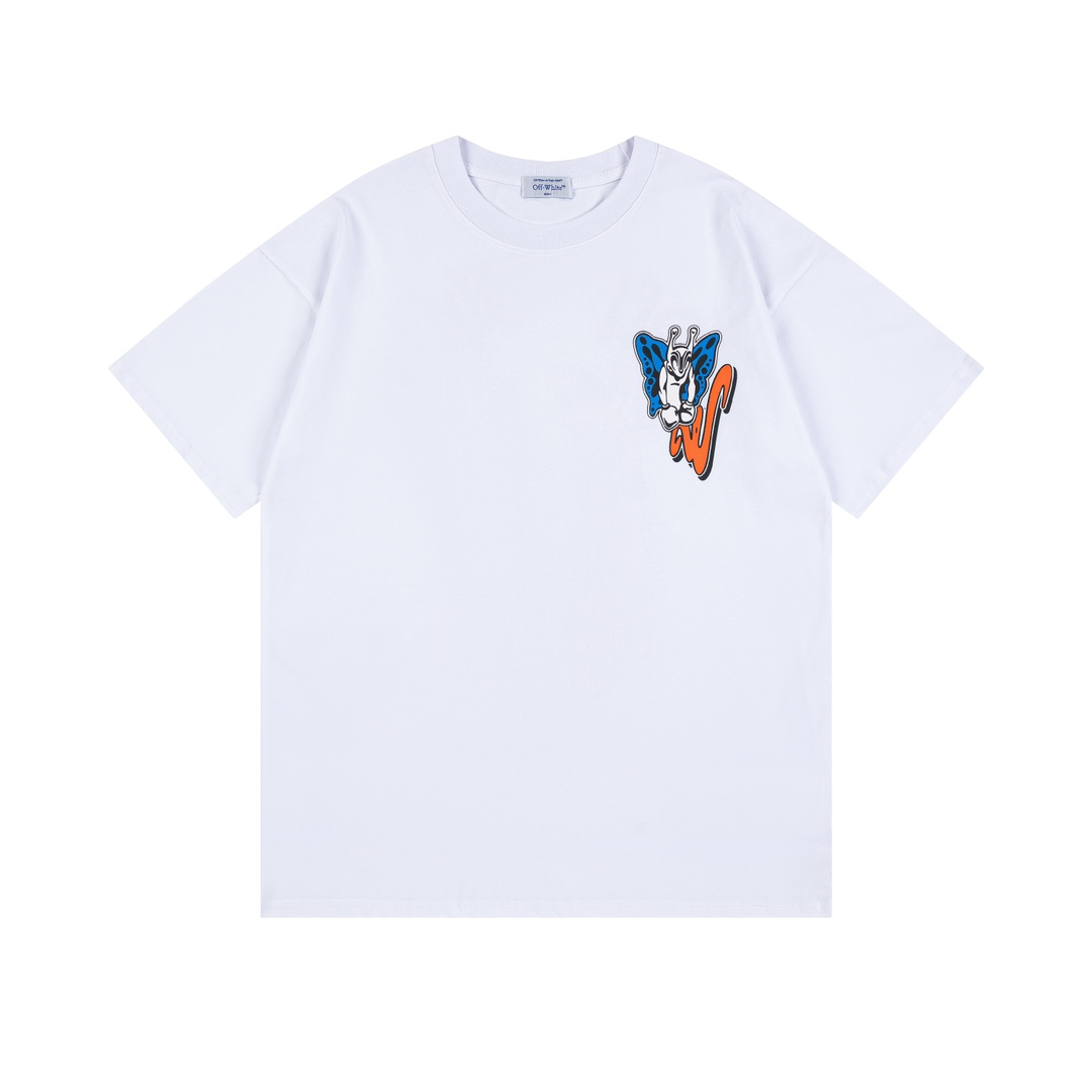 Off-White OW Printed Crew Neck T-Shirts Tops Tees, Available in S-XL 2 i1735220498 6664 5