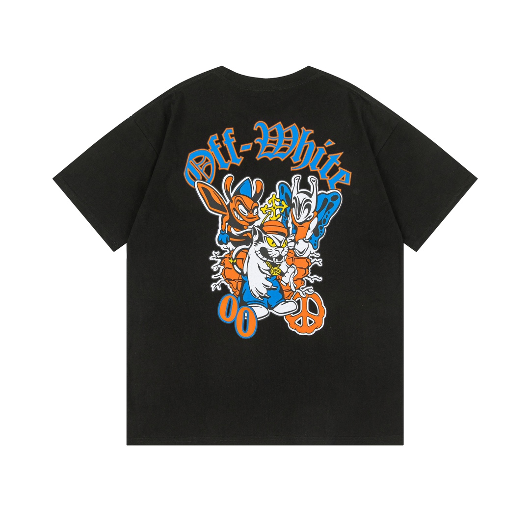 Off-White OW Printed Crew Neck T-Shirts Tops Tees, Available in S-XL 9 i1735220498 8687 3
