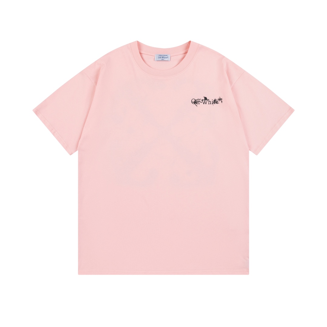 Off-White OW Printed Crew Neck T-Shirt | Stylish & Comfortable Tees Top 5 i1735221809 1712 5