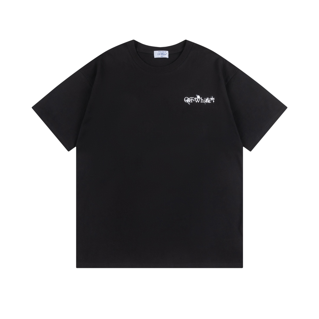 Off-White OW Printed Crew Neck T-Shirt | Stylish & Comfortable Tees Top 9 i1735221809 6574 8