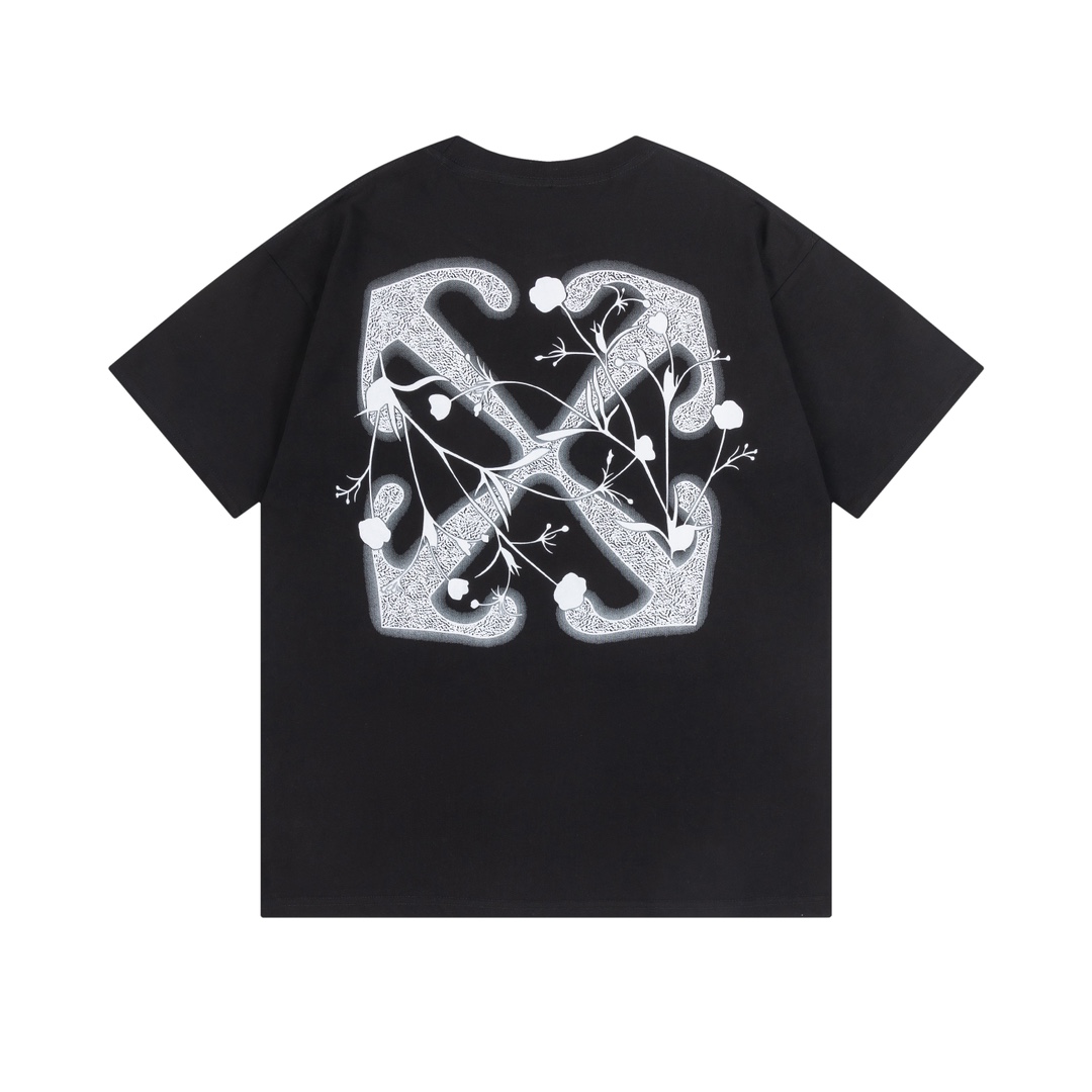Off-White OW Printed Crew Neck T-Shirt | Stylish & Comfortable Tees Top 10 i1735221809 7125 9