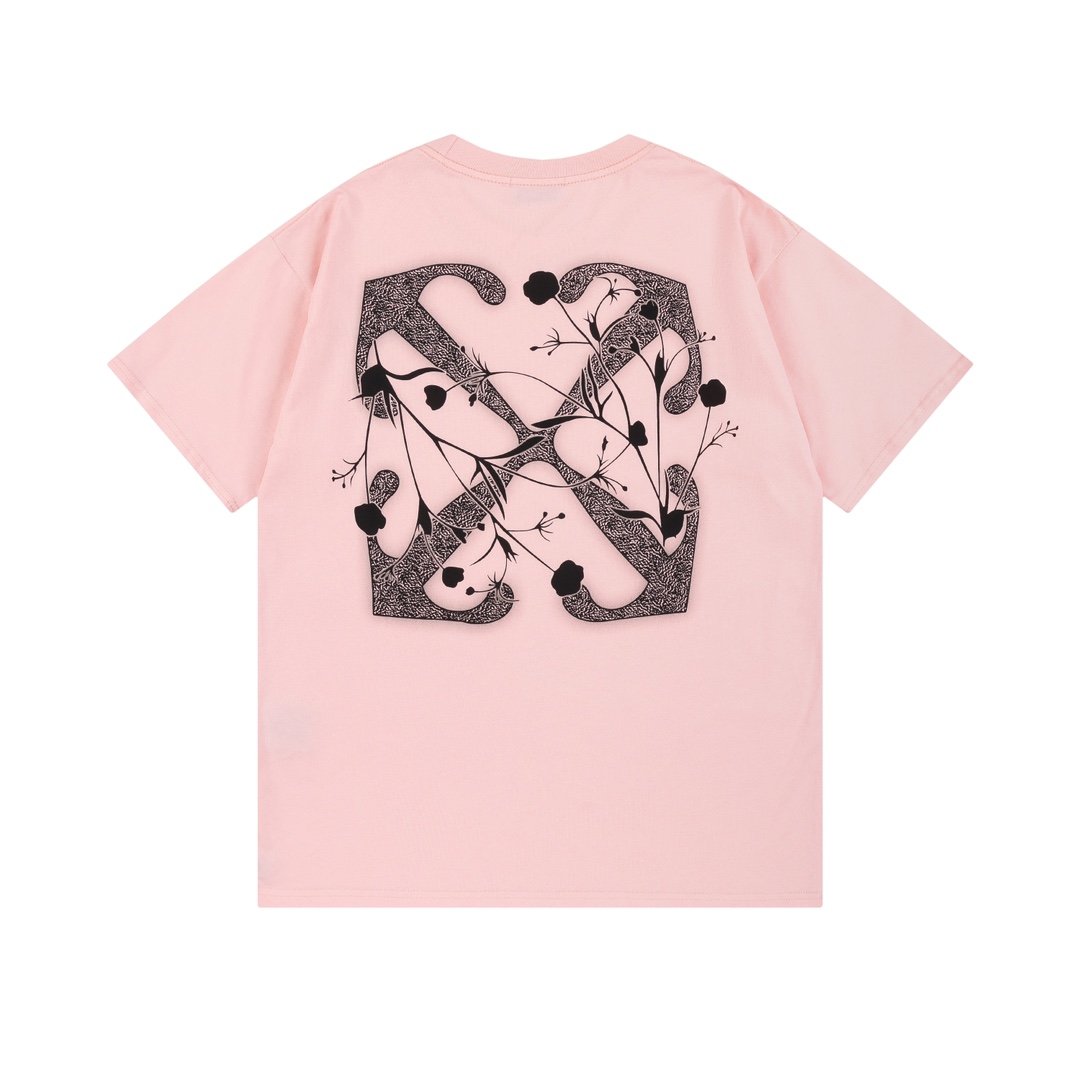 Off-White OW Printed Crew Neck T-Shirt | Stylish & Comfortable Tees Top 6 i1735221809 9546 1