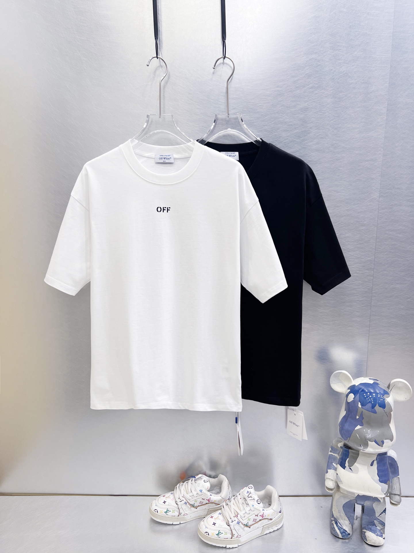 P70 OFF-WHITE edición limitada de Hong Kong, nuevos modelos de primavera/verano 26, tela de algodón puro de 300g, la cl…