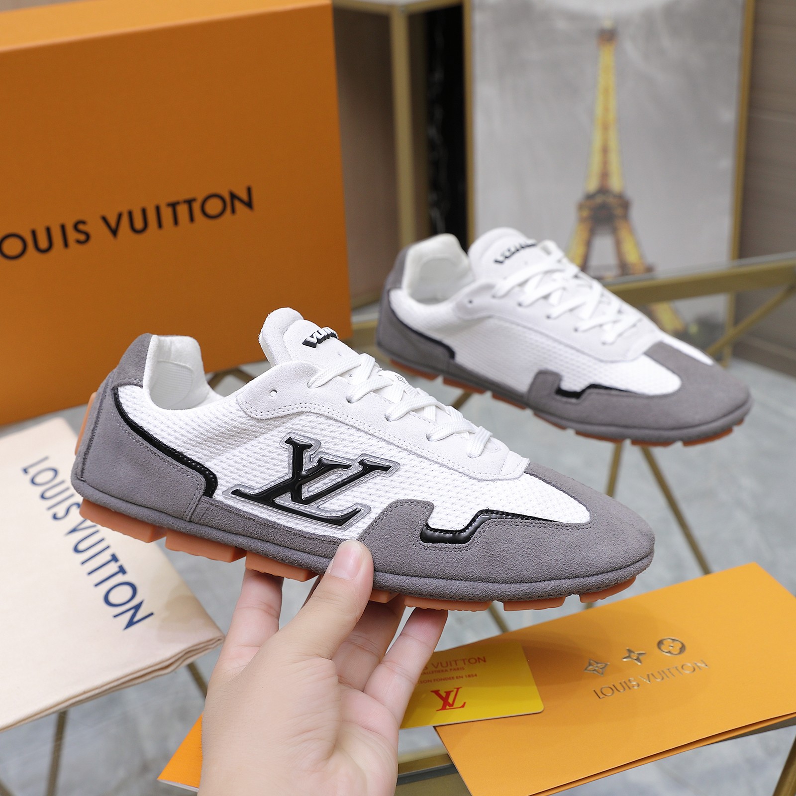 NO:415741,LV new model, casual men's new model, 38-45, casual shoes/sports shoes, louis vuitton, sneakers19860909LV新款,休闲男款上新,38-45,休闲鞋/运动鞋,louis vuitton,sneakers,Women's Shoes