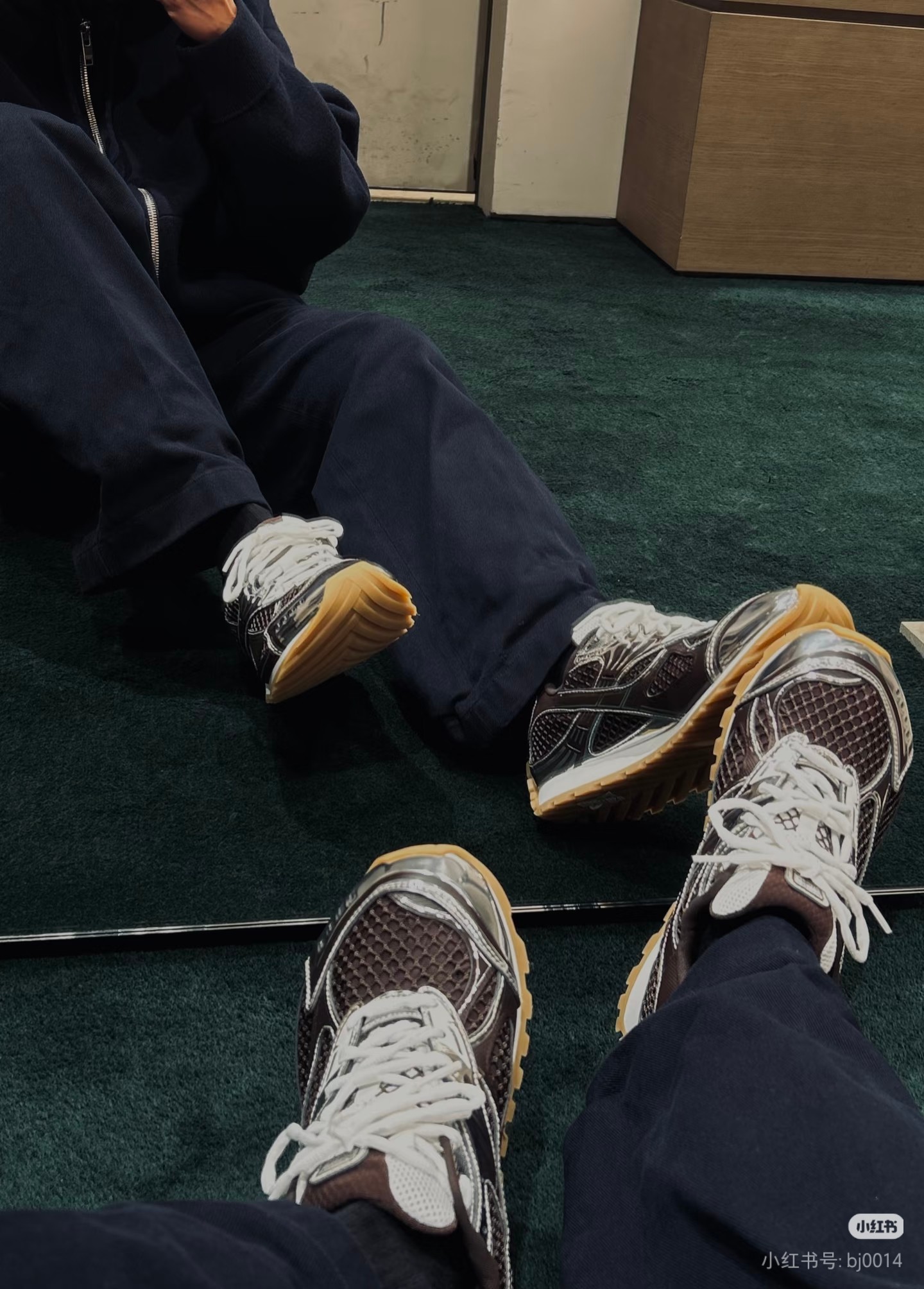 NO:593927,Upper foot picture, casual shoes/sports shoes, sneakers19860909上脚图,休闲鞋/运动鞋,sneakers,Women's Shoes