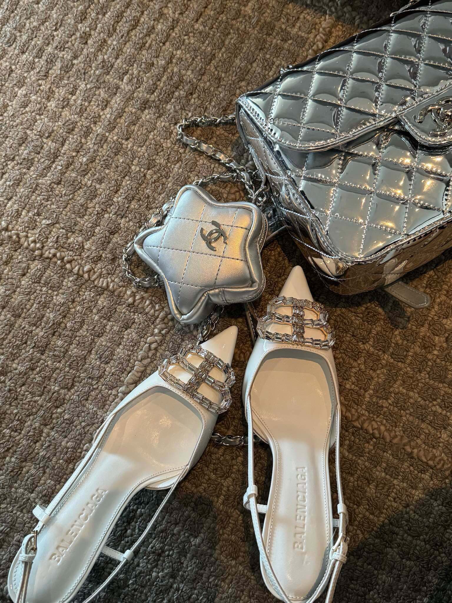 BALENCIA新款高跟鞋超有气质妥妥的自留款/上脚尤为惊艳闭眼入都是不会后悔进口牛漆皮鞋面羊皮内里真皮