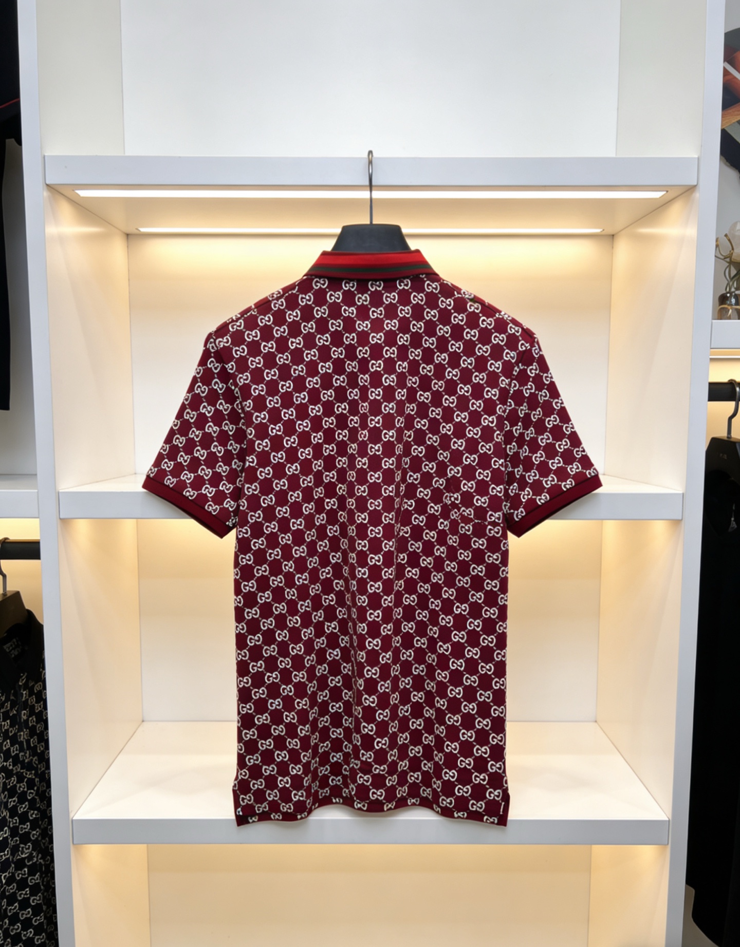 Gucci Gucci满印Polo衫