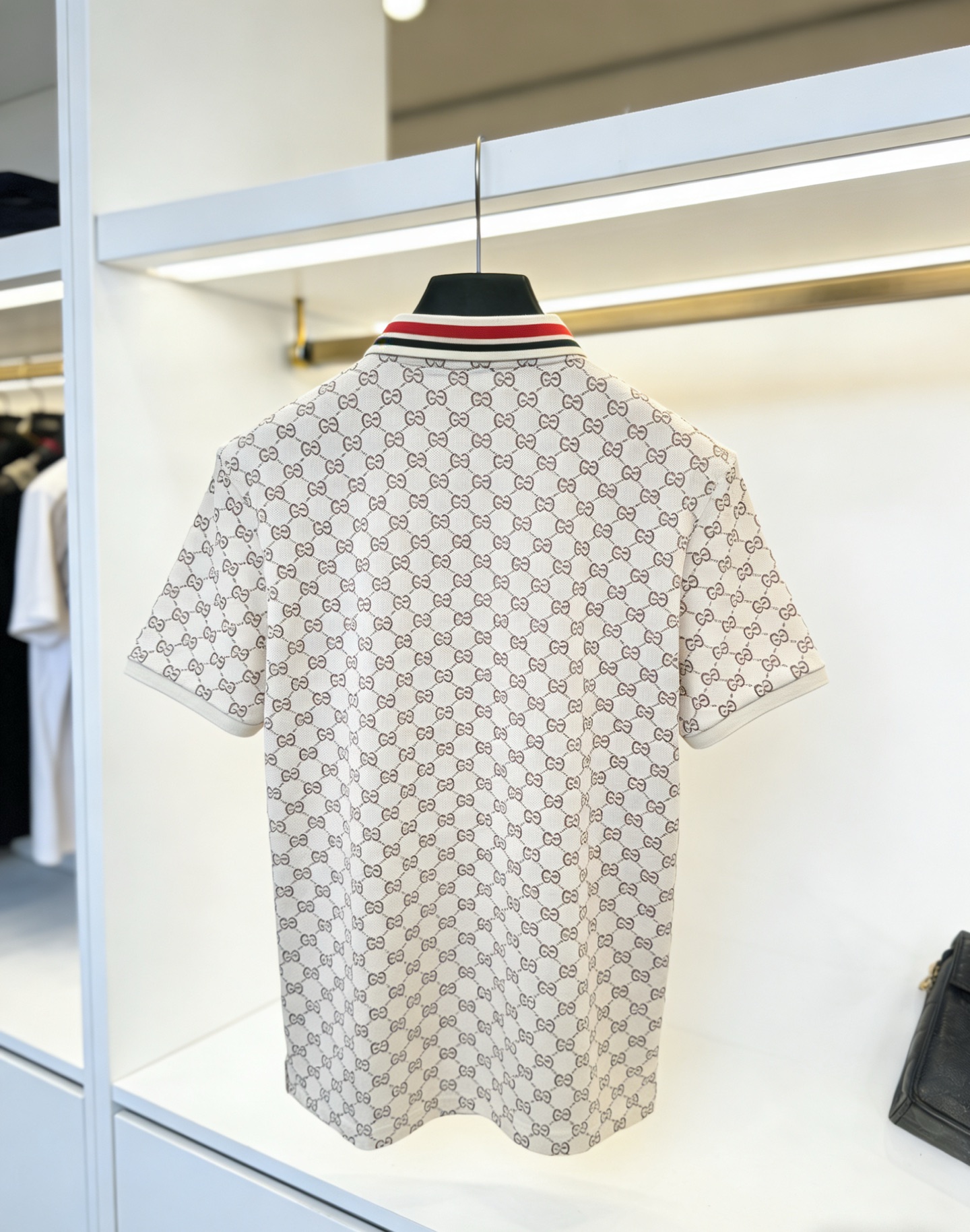Gucci Gucci满印Polo衫