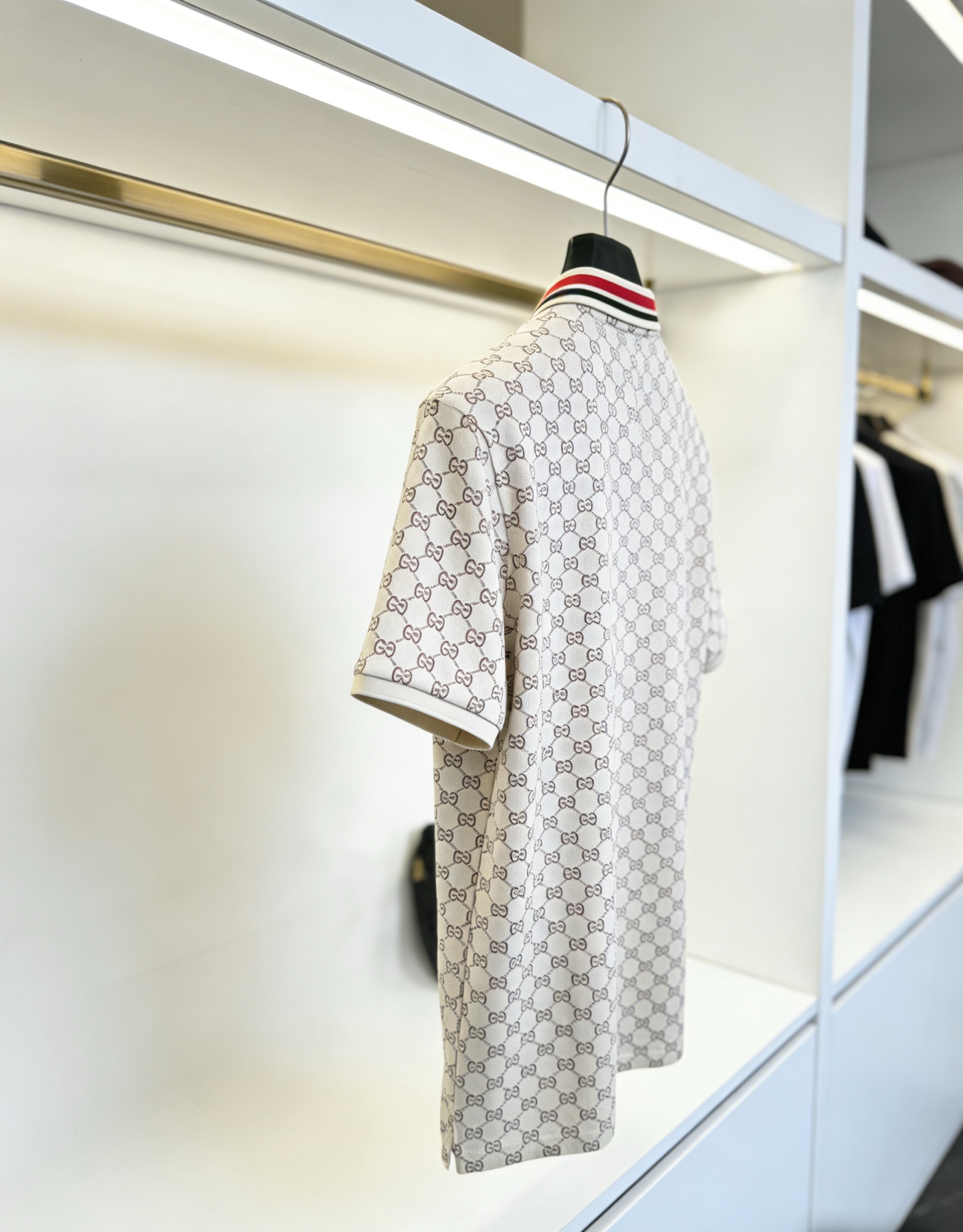 Gucci Gucci满印Polo衫