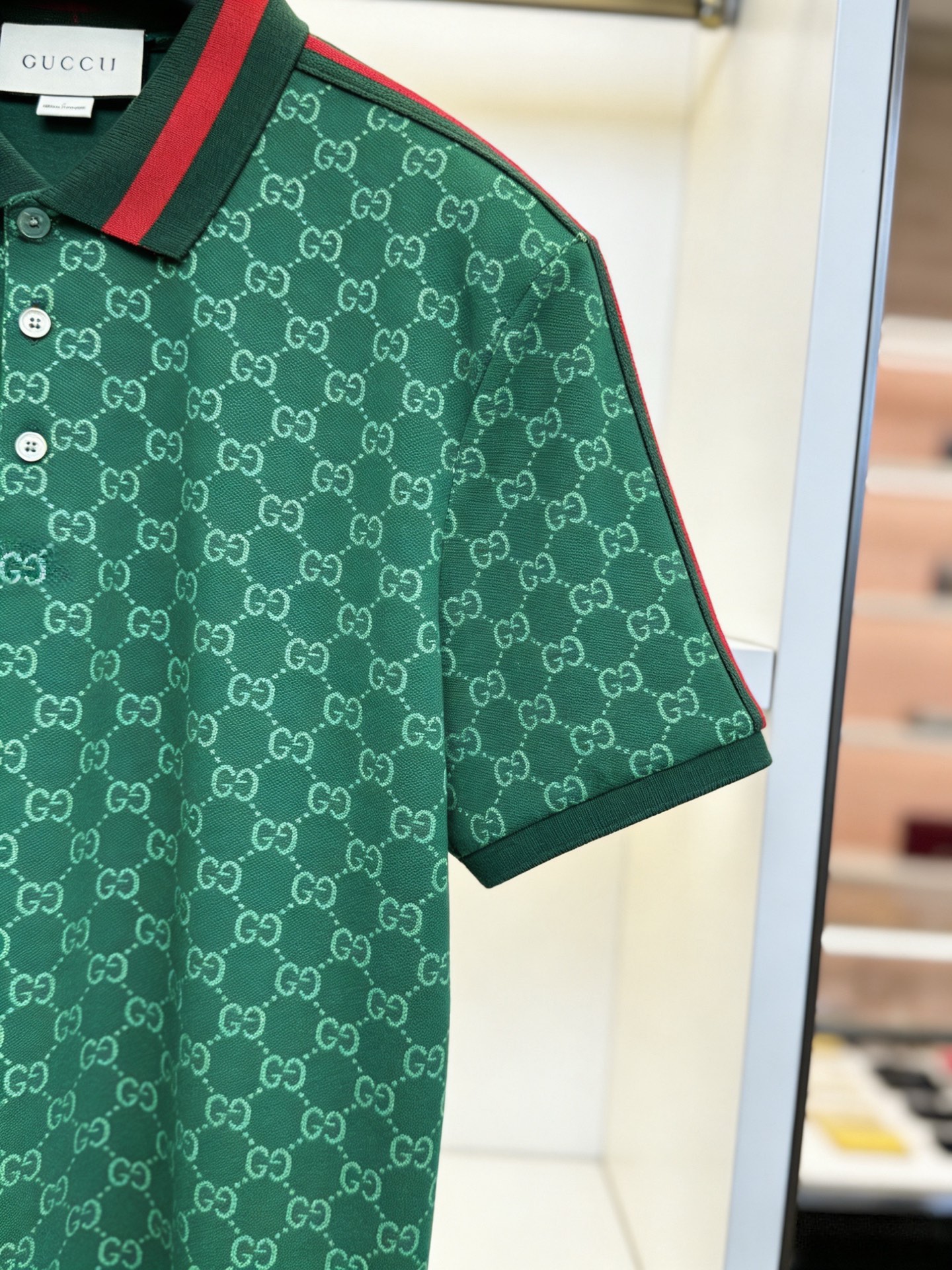 Gucci Gucci满印Polo衫