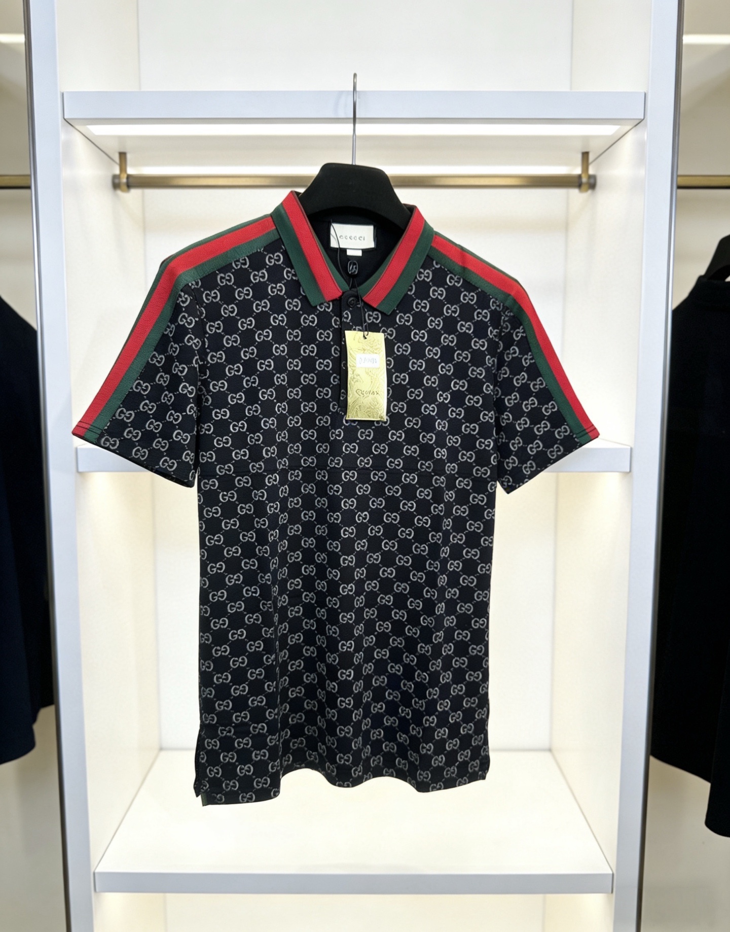 Gucci Gucci满印Polo衫