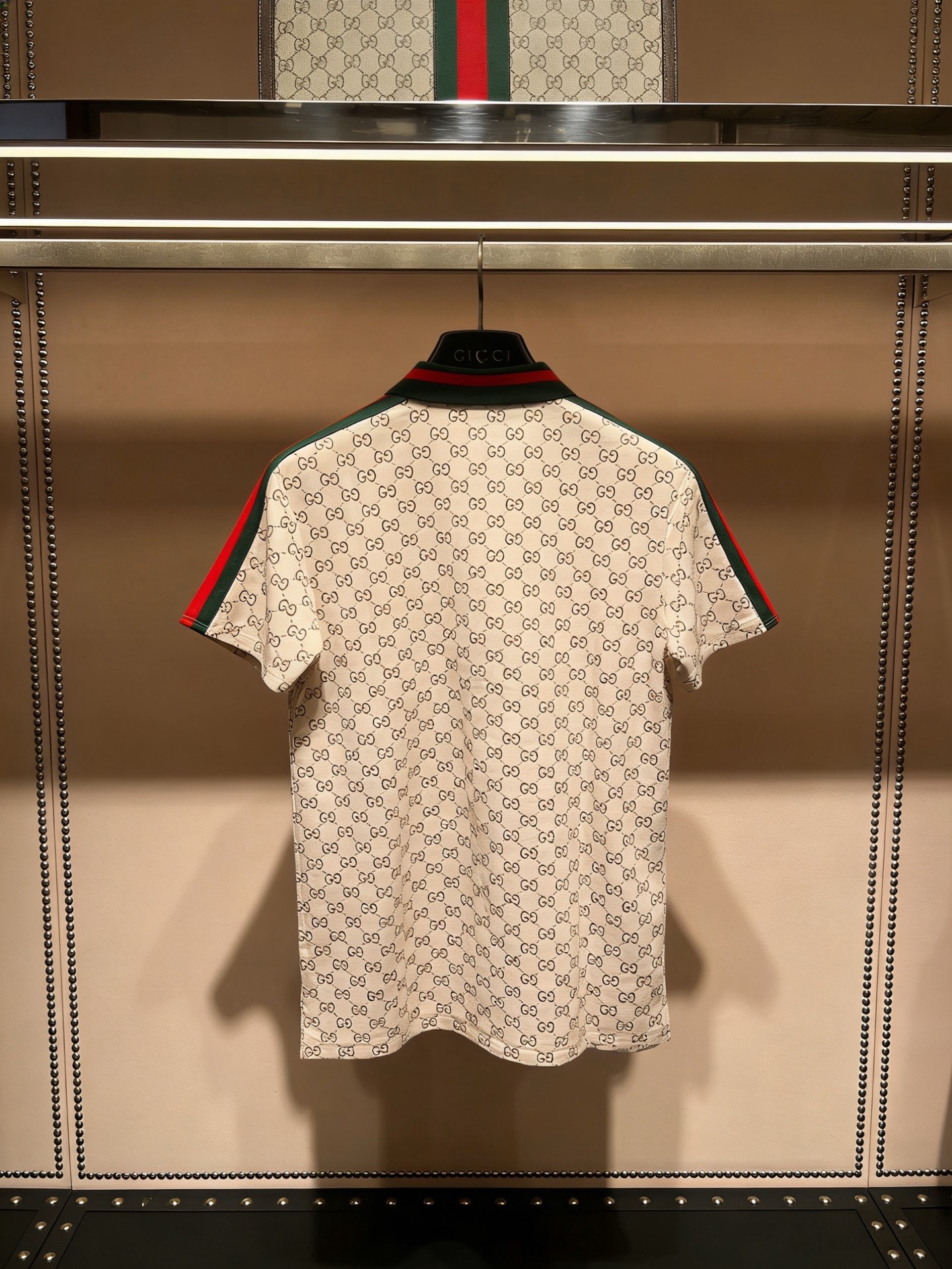 Gucci Gucci满印Polo衫