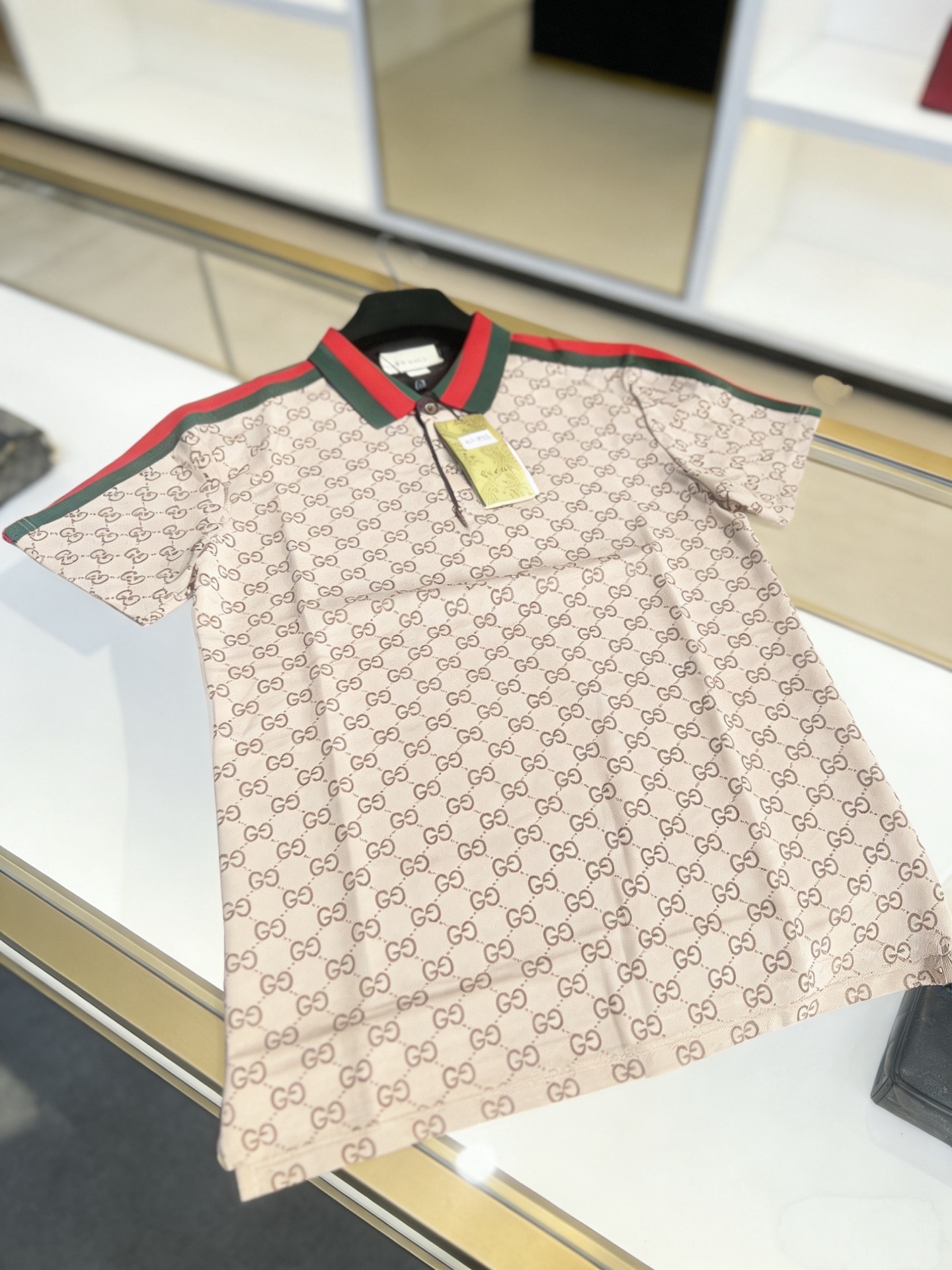 Gucci Gucci满印Polo衫