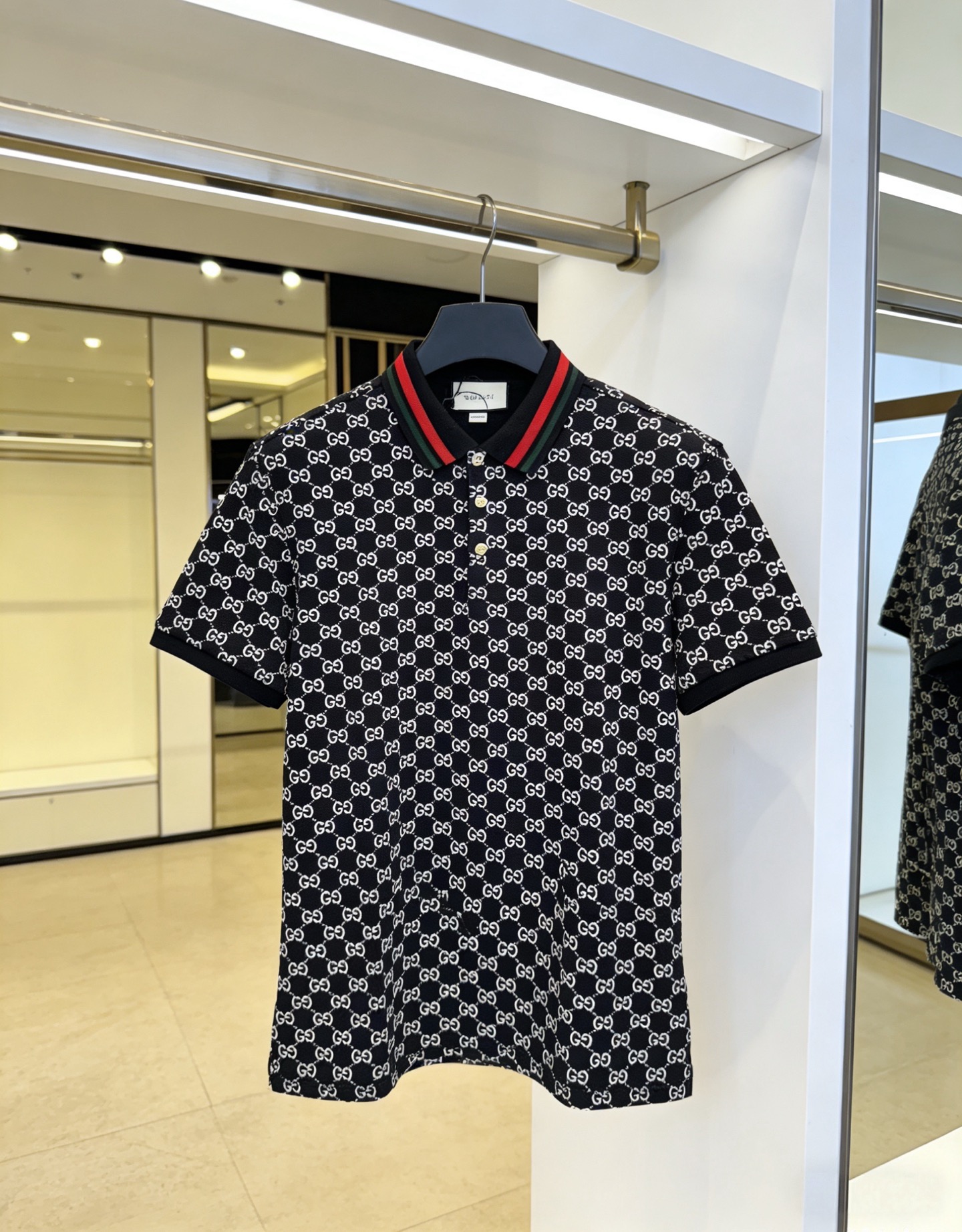 Gucci Gucci满印Polo衫