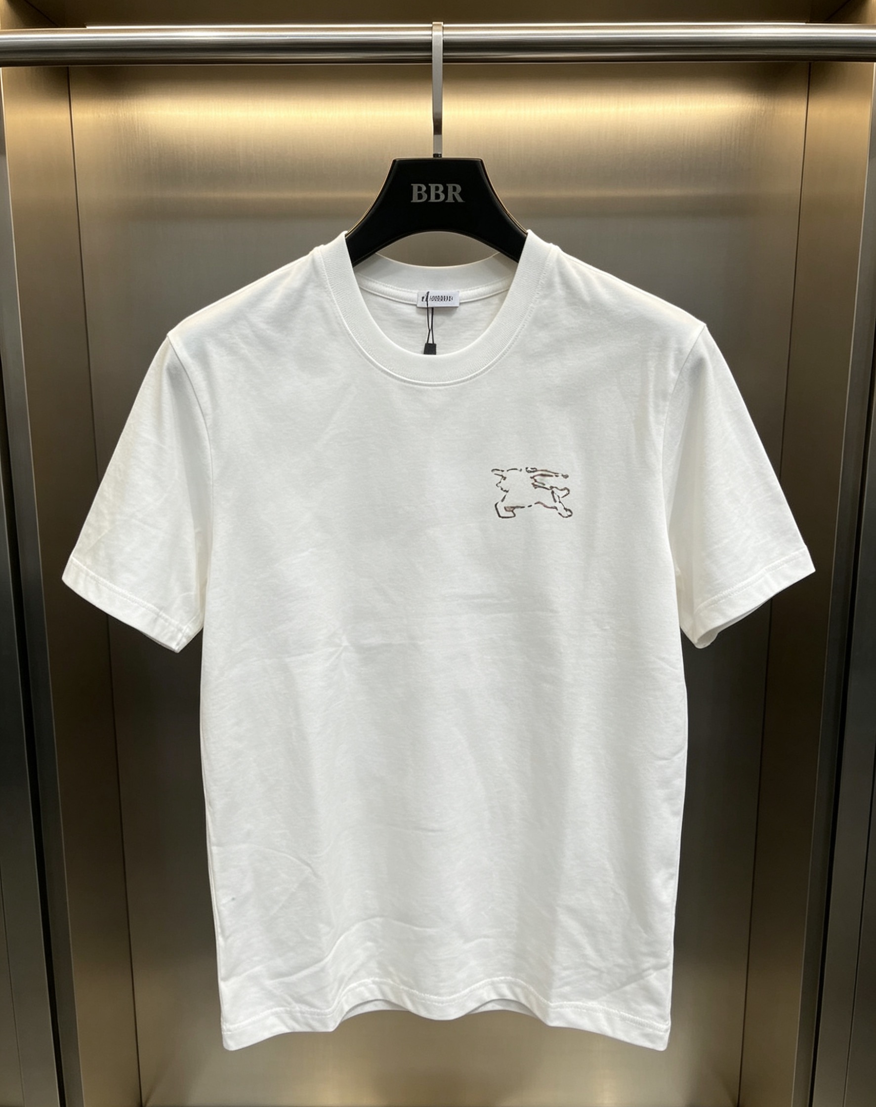 Burberry BBR 2025春夏新款 战马印花圆领短袖tee