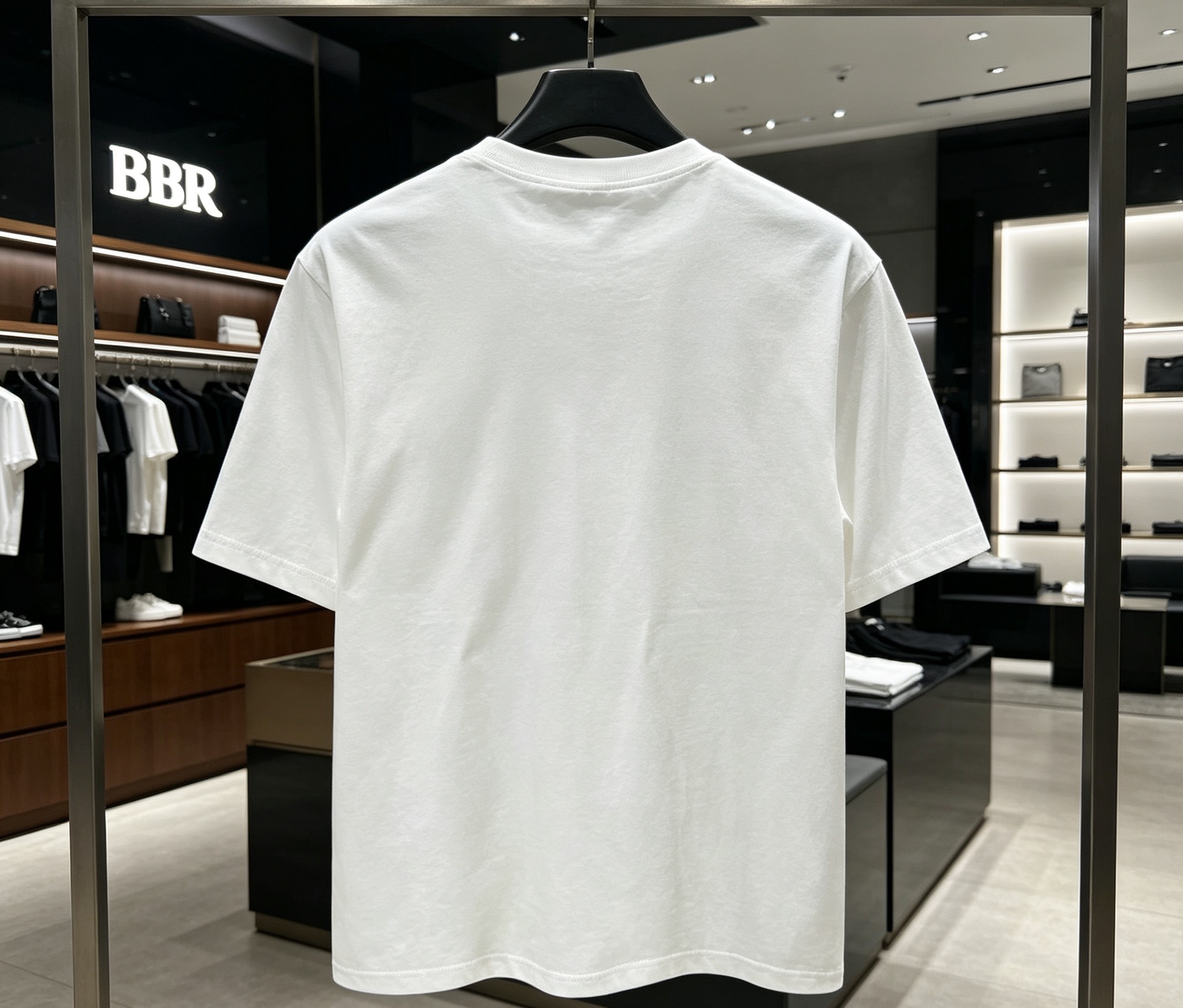 Burberry BBR 2025春夏新款 战马印花圆领短袖tee