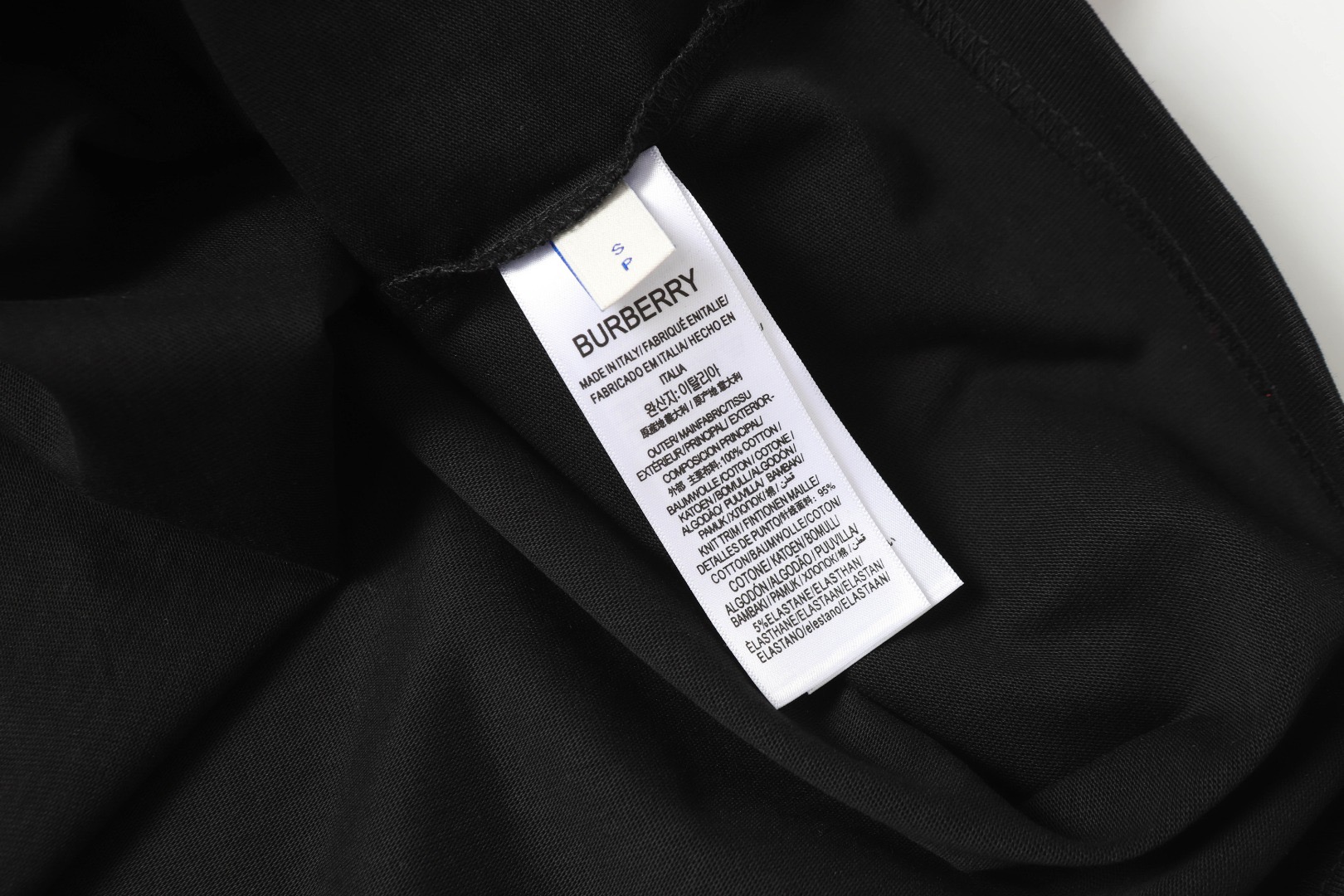 Burberry BBR 2025春夏新款 战马印花圆领短袖tee