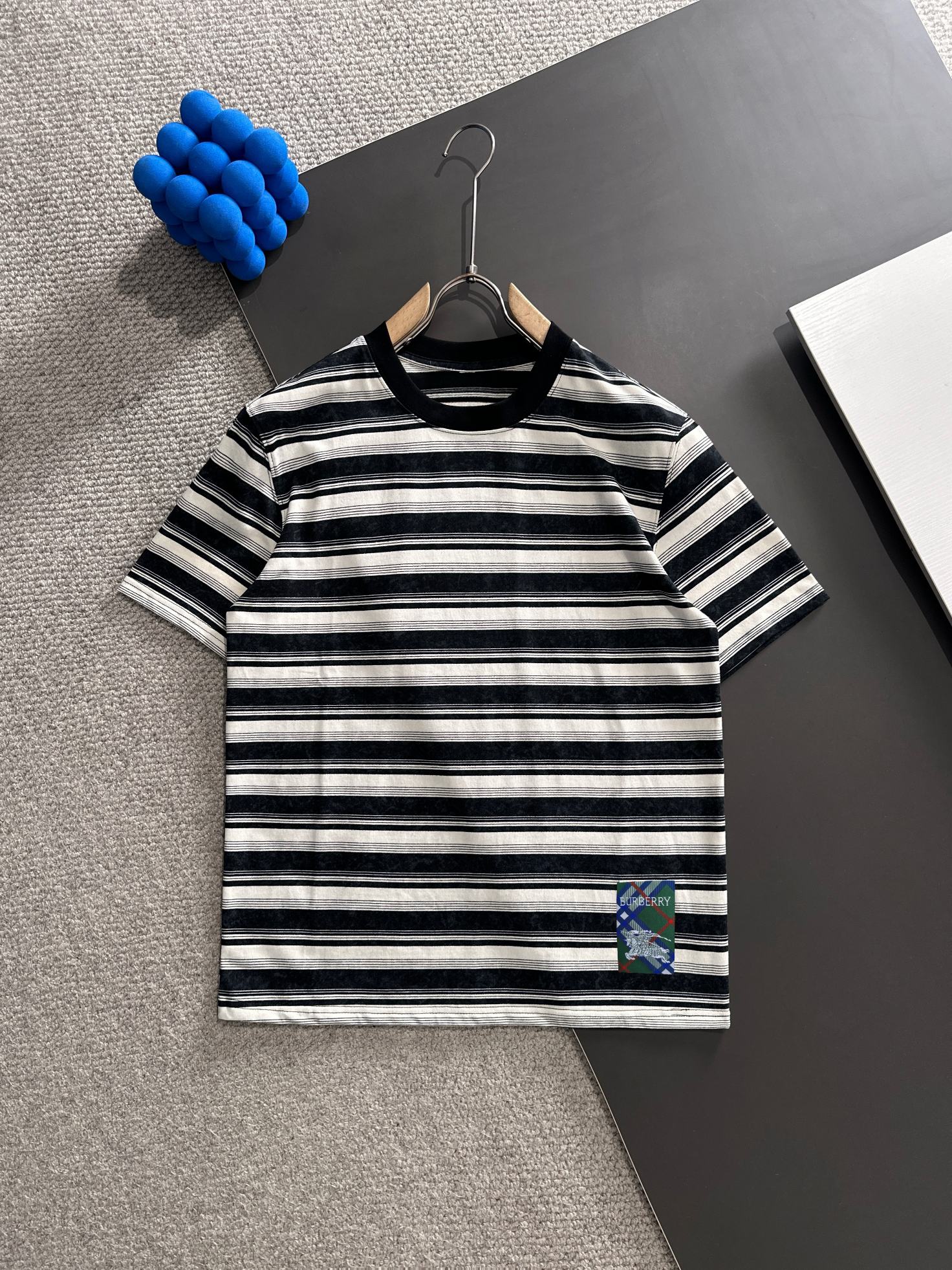 Envío al día siguiente Burberry 2025 primavera y verano nuevo lanzamiento de alta calidad de tela de algodón puro de do…