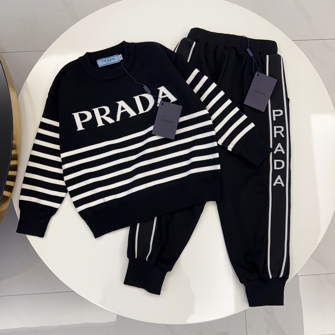 Prada Odzież Odzież dziecięca Bluzy Dzieci Dziewczyna Unisex Bawełna Dzianiny