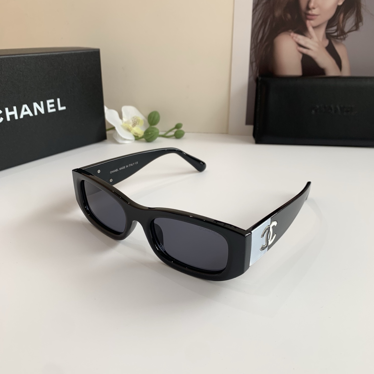 p125
CHANEL 香奈儿 2025新款太阳镜 欧美风网红款墨镜 专柜同步 时尚潮流款