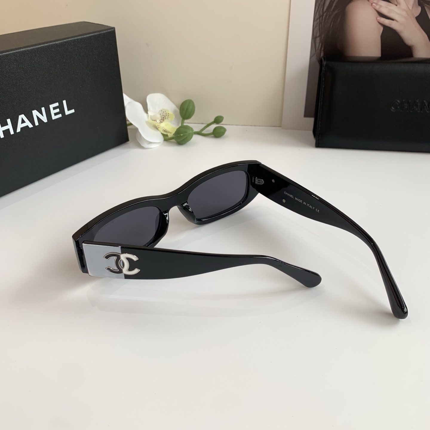p125
CHANEL 香奈儿 2025新款太阳镜 欧美风网红款墨镜 专柜同步 时尚潮流款