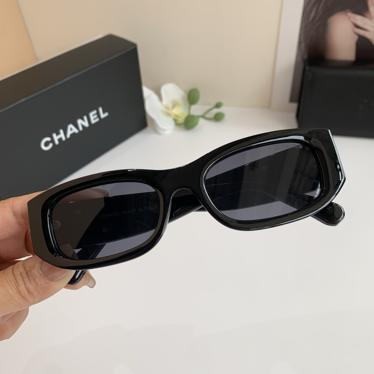 p125
CHANEL 香奈儿 2025新款太阳镜 欧美风网红款墨镜 专柜同步 时尚潮流款