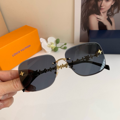 Louis Vuitton Trendy Square Sunglasses - UV Protection, Stylish Eyewear 1 Louis Vuitton Trendy Square Sunglasses - UV Protection, Stylish Eyewear