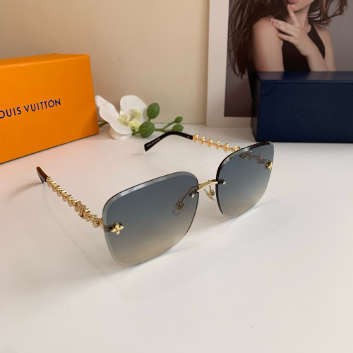Louis Vuitton Trendy Sunglasses Square Frame Sunshade Mirror 1 Louis Vuitton Trendy Sunglasses Square Frame Sunshade Mirror