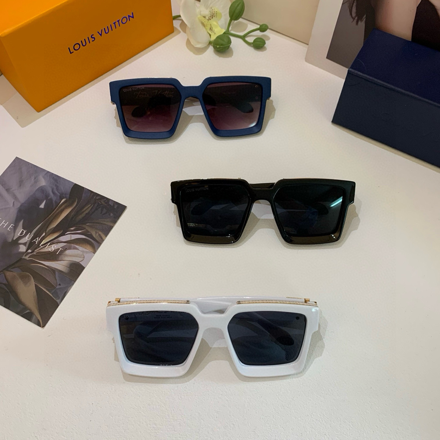Louis Vuitton Trendy Square Sunglasses - Stylish and Protective Eyewear 10 i1749222683055 5942 0 8