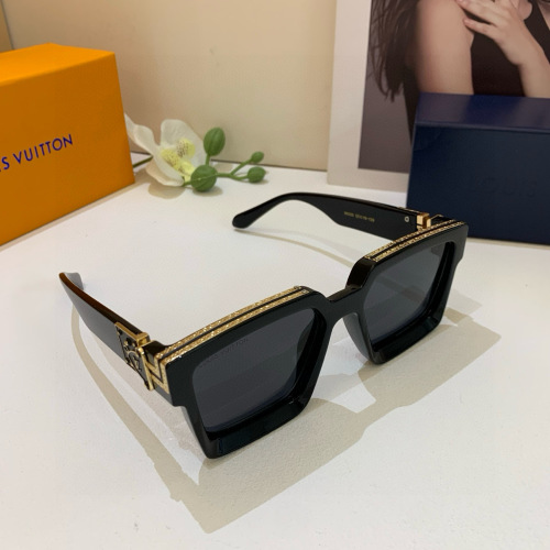 Louis Vuitton Trendy Square Sunglasses, UV Protection, Perfect for Outdoor 1 Louis Vuitton Trendy Square Sunglasses, UV Protection, Perfect for Outdoor