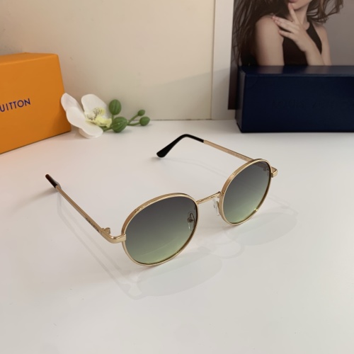 Louis Vuitton Round Frame Sunglasses - Stylish Metal Frame for Outdoor Activities 1 Louis Vuitton Round Frame Sunglasses - Stylish Metal Frame for Outdoor Activities