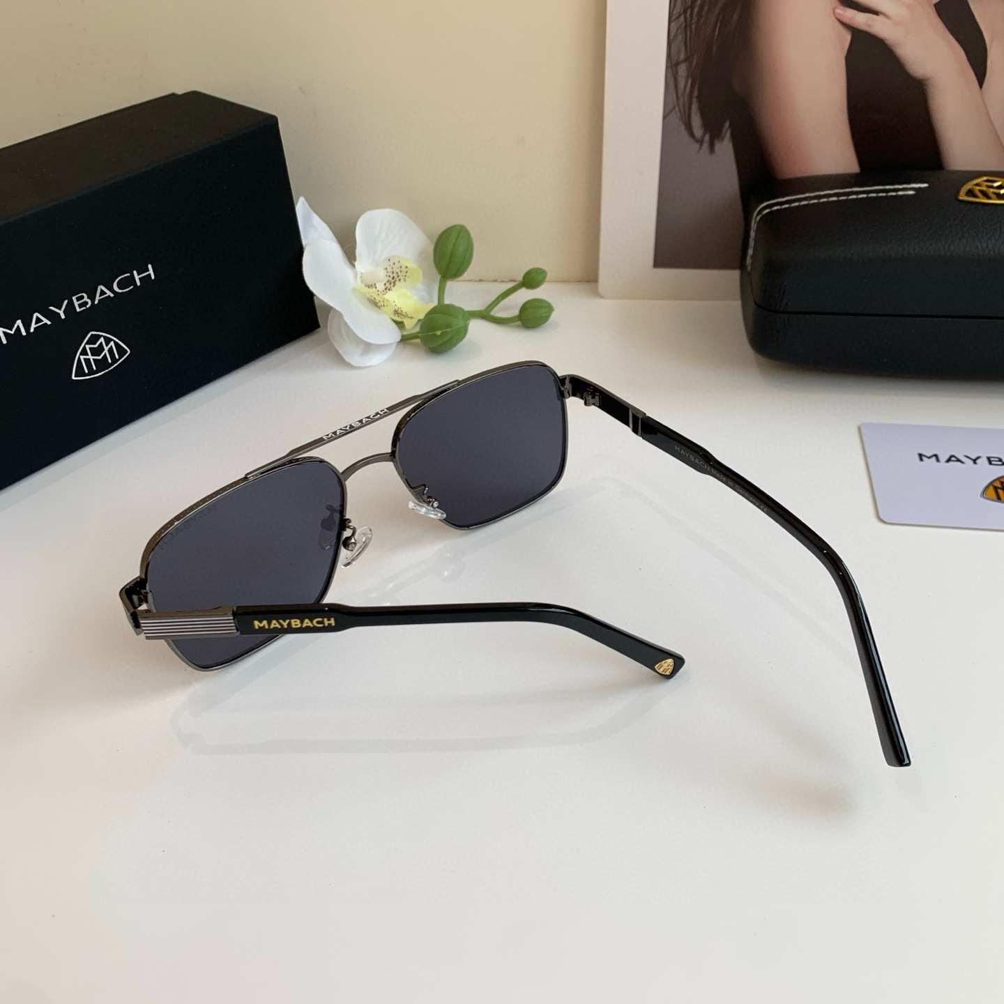 p280 Maybach McBach, 2025 new men’s high-end metal sunglasses - 图片 7