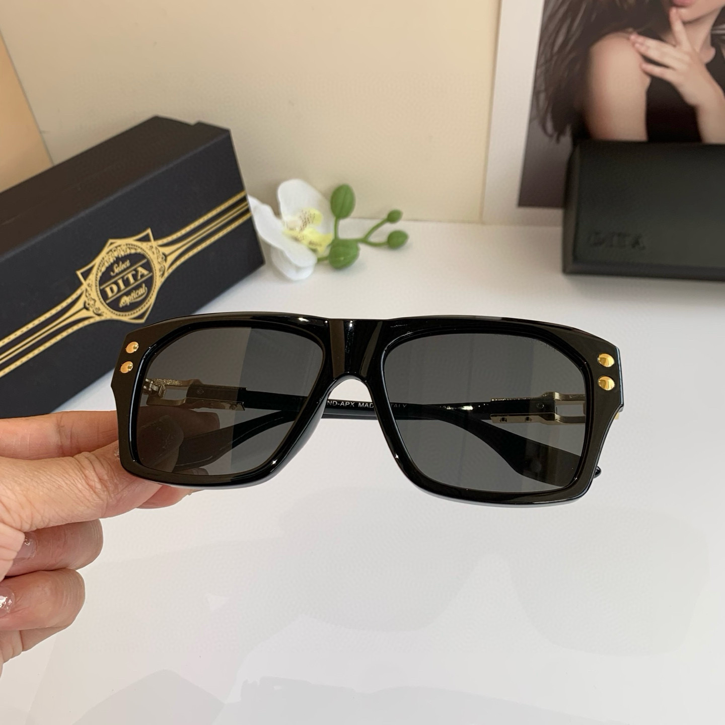 P280 DITA TITA, STAR-LIKE SUNGLASSES, BOX FASHION SUNGLASSES, AND NEVER-ENDING CHOICES! AWAY-DRIVE GLASSES - 图片 4
