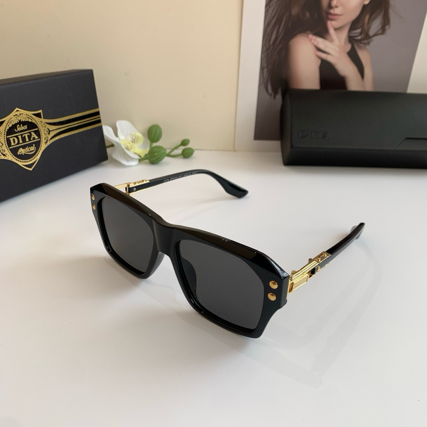 P280 DITA TITA, STAR-LIKE SUNGLASSES, BOX FASHION SUNGLASSES, AND NEVER-ENDING CHOICES! AWAY-DRIVE GLASSES - 图片 2