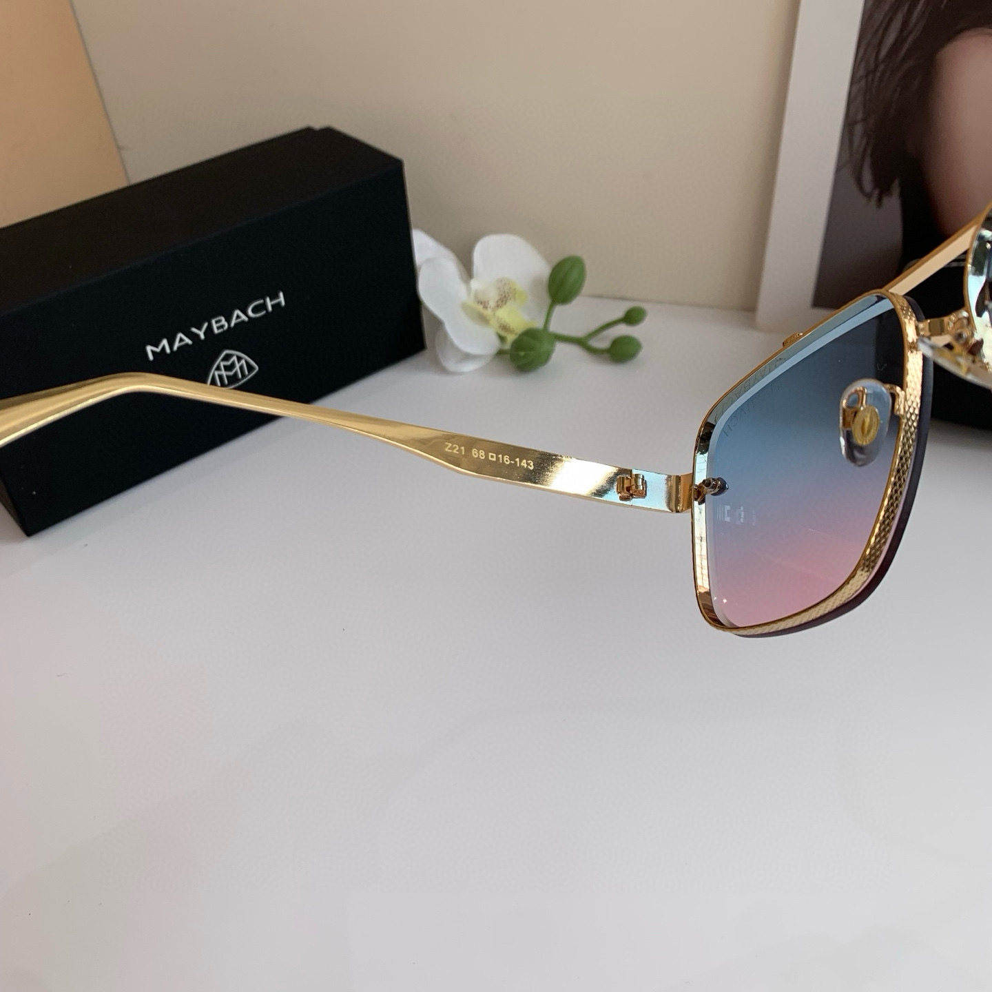 p280 Maybach McBach, a new 2025 man with high-end sunglasses, fashion-sweet glasses, outdoor travel sunglasses - 图片 5