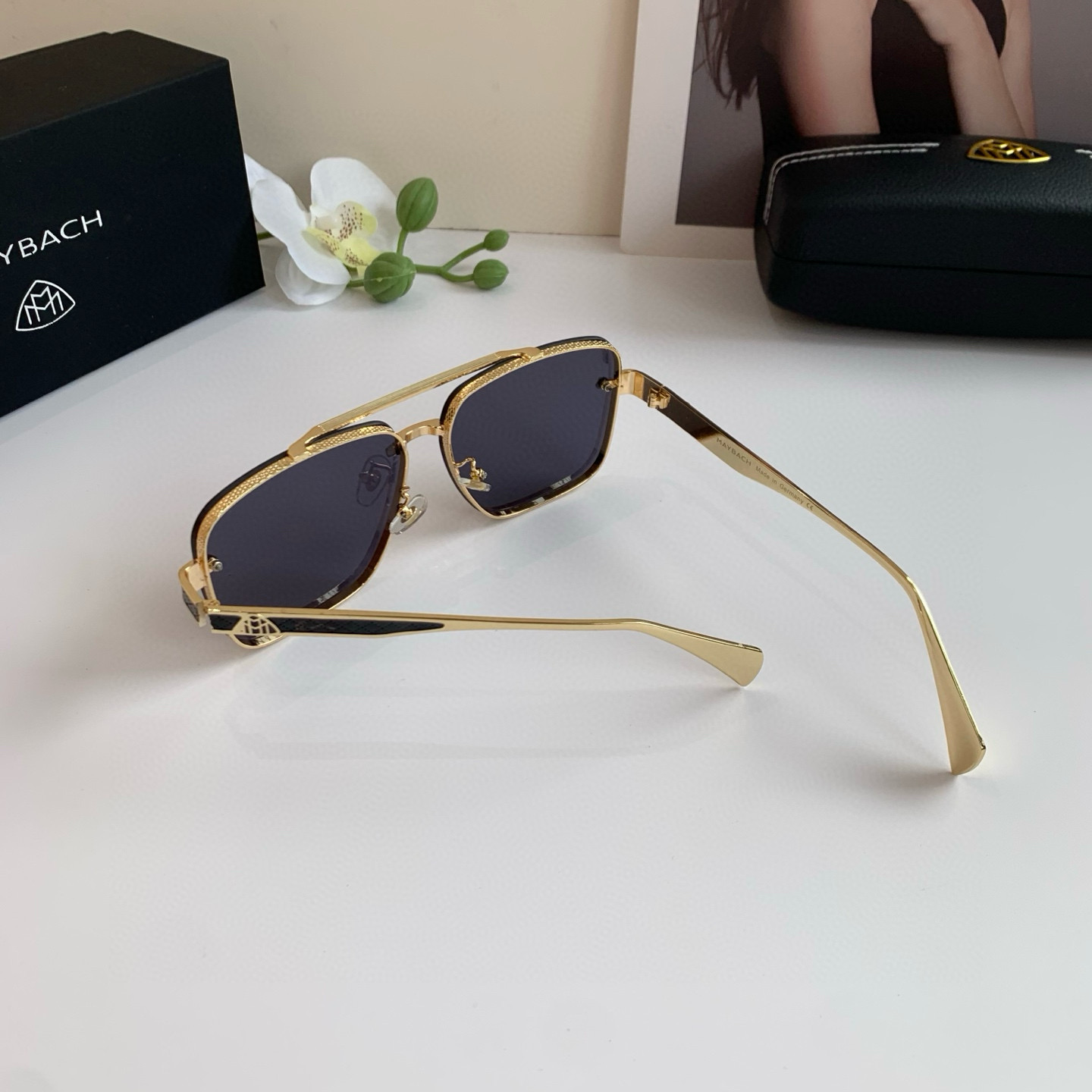 p280 Maybach McBach, a new 2025 man with high-end sunglasses, fashion-sweet glasses, outdoor travel sunglasses - 图片 7