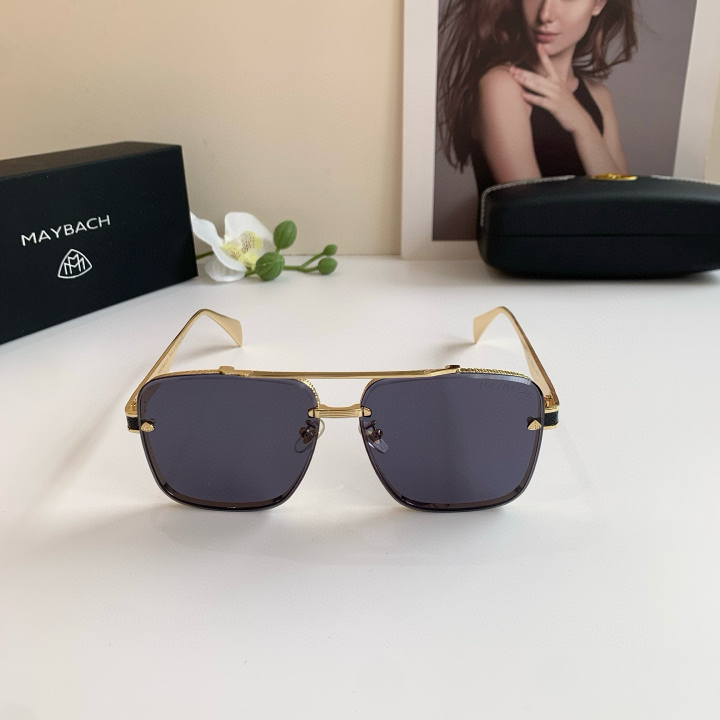 p280 Maybach McBach, a new 2025 man with high-end sunglasses, fashion-sweet glasses, outdoor travel sunglasses - 图片 4