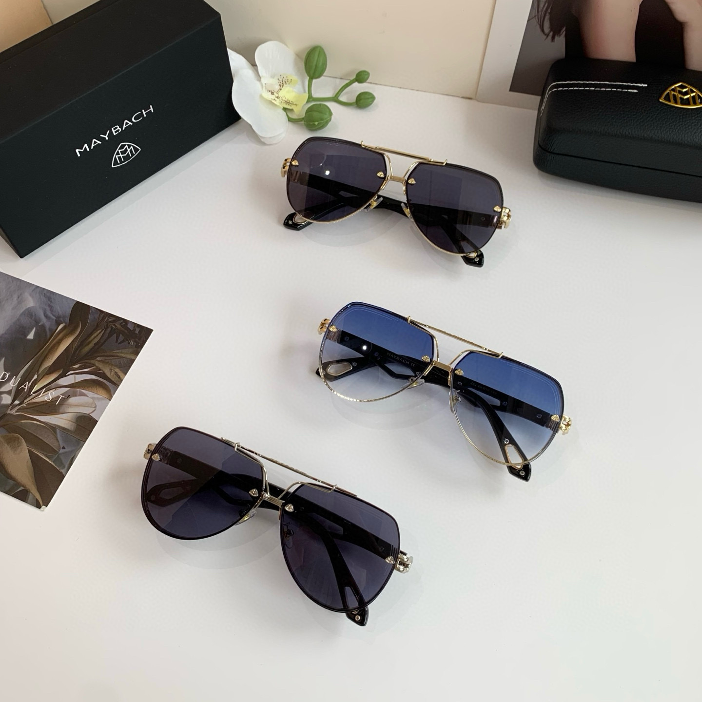 “Maybach McBach: Stylish Outdoor Travel Sunglasses for Men” - 图片 5