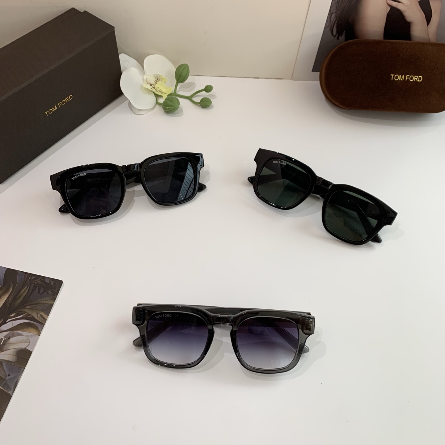 p. 263 TOMFORD Tomford, General sunglasses for men and women, fashion current sunglasses, unique crafts, driving glasses - 图片 9