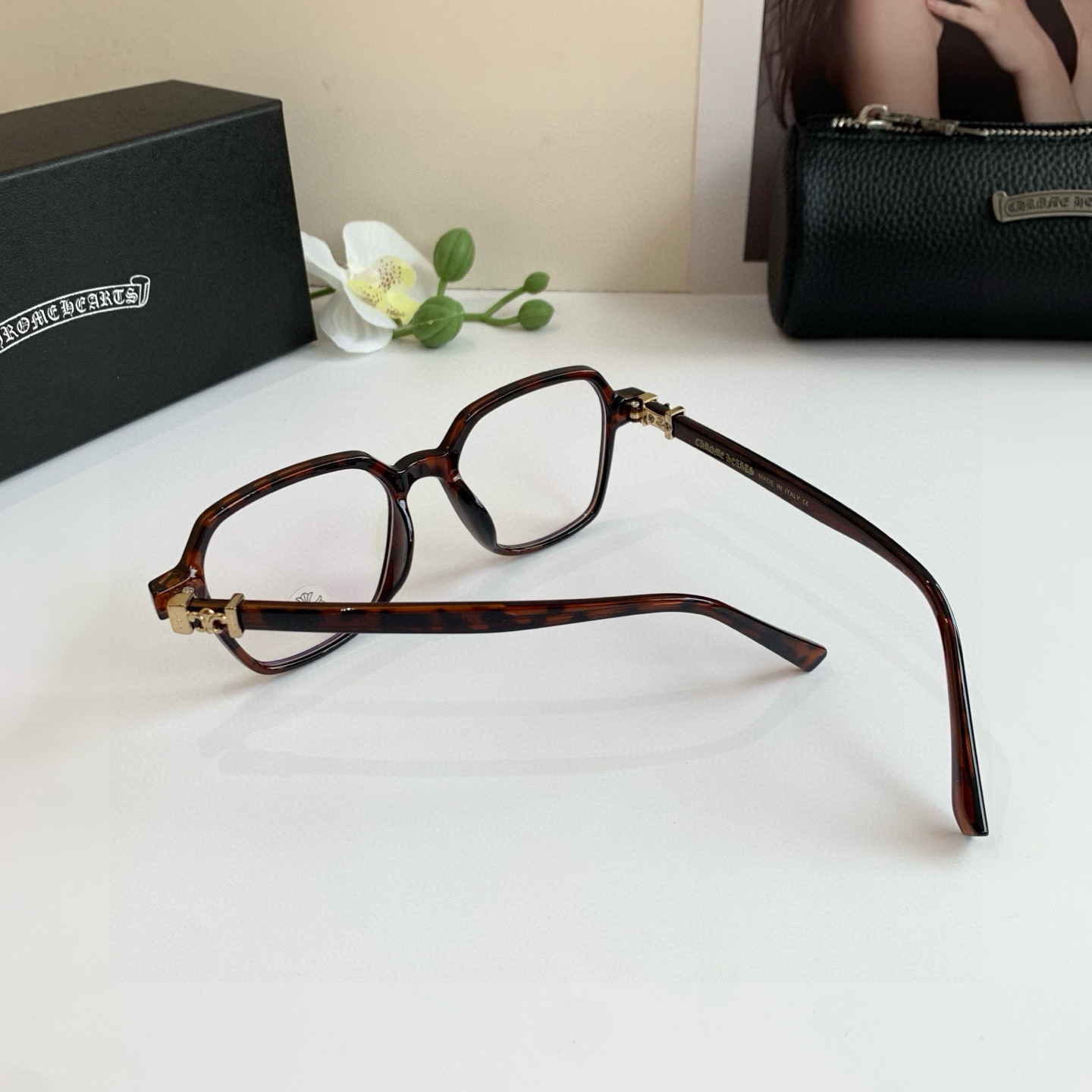 New European-American Frame Optical Lens: Fashionable Sunglasses for Light Luxuries - 图片 7
