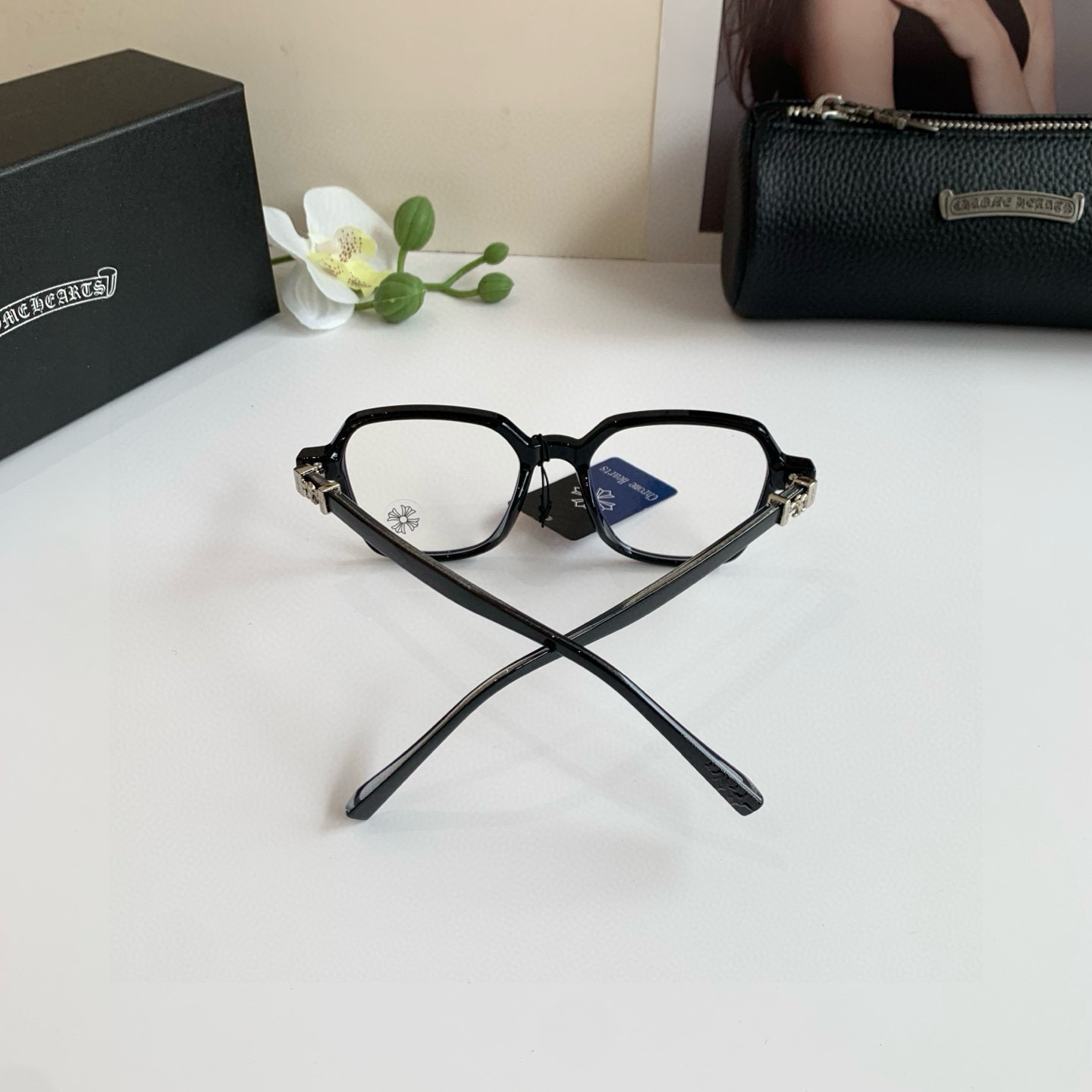 New European-American Sunglasses with Light Luxuries: P245 Optical Lens for Men and Women - 图片 8